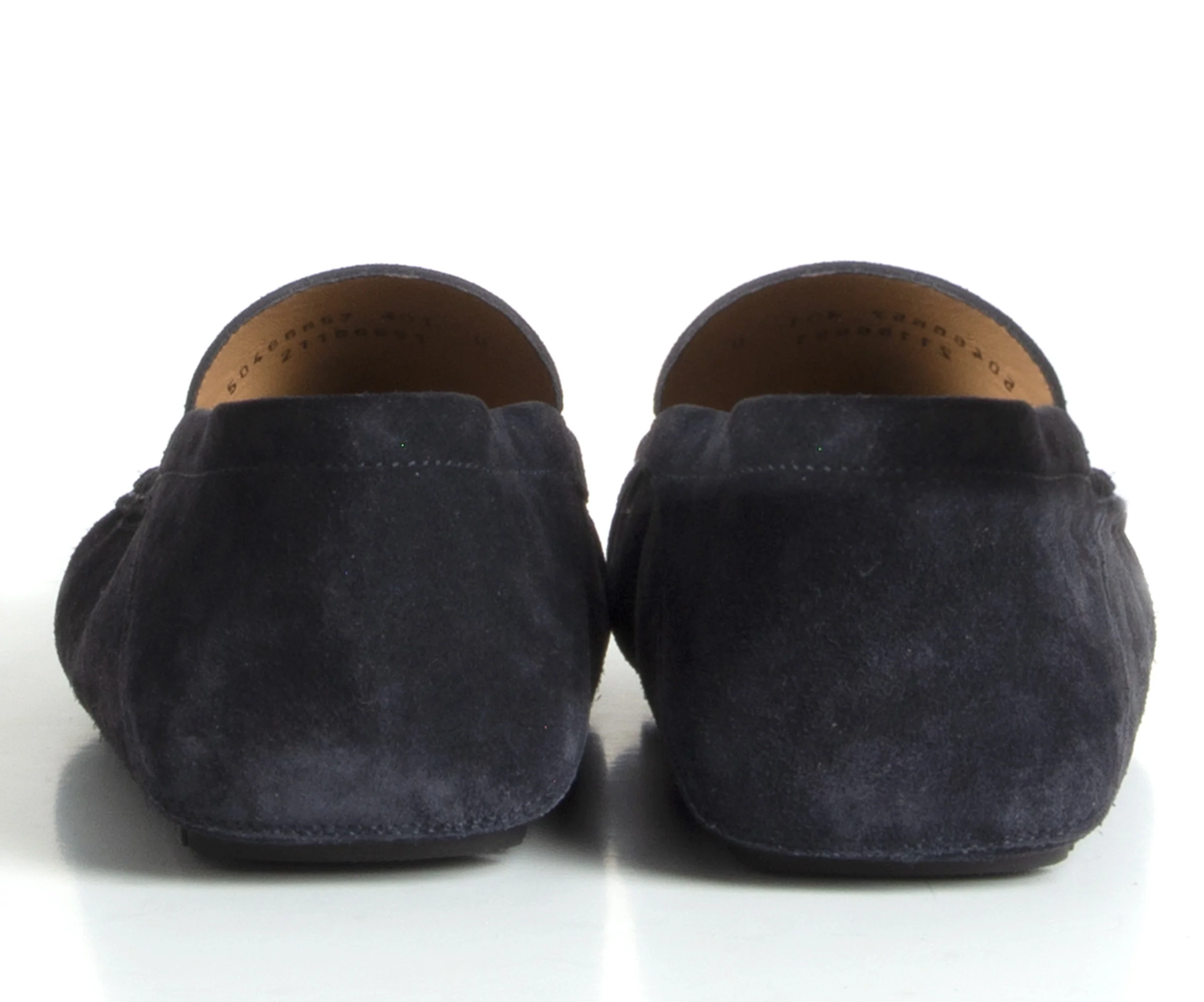 HUGO BOSS Driver Moccasins Leather Dark Blue - Image 5