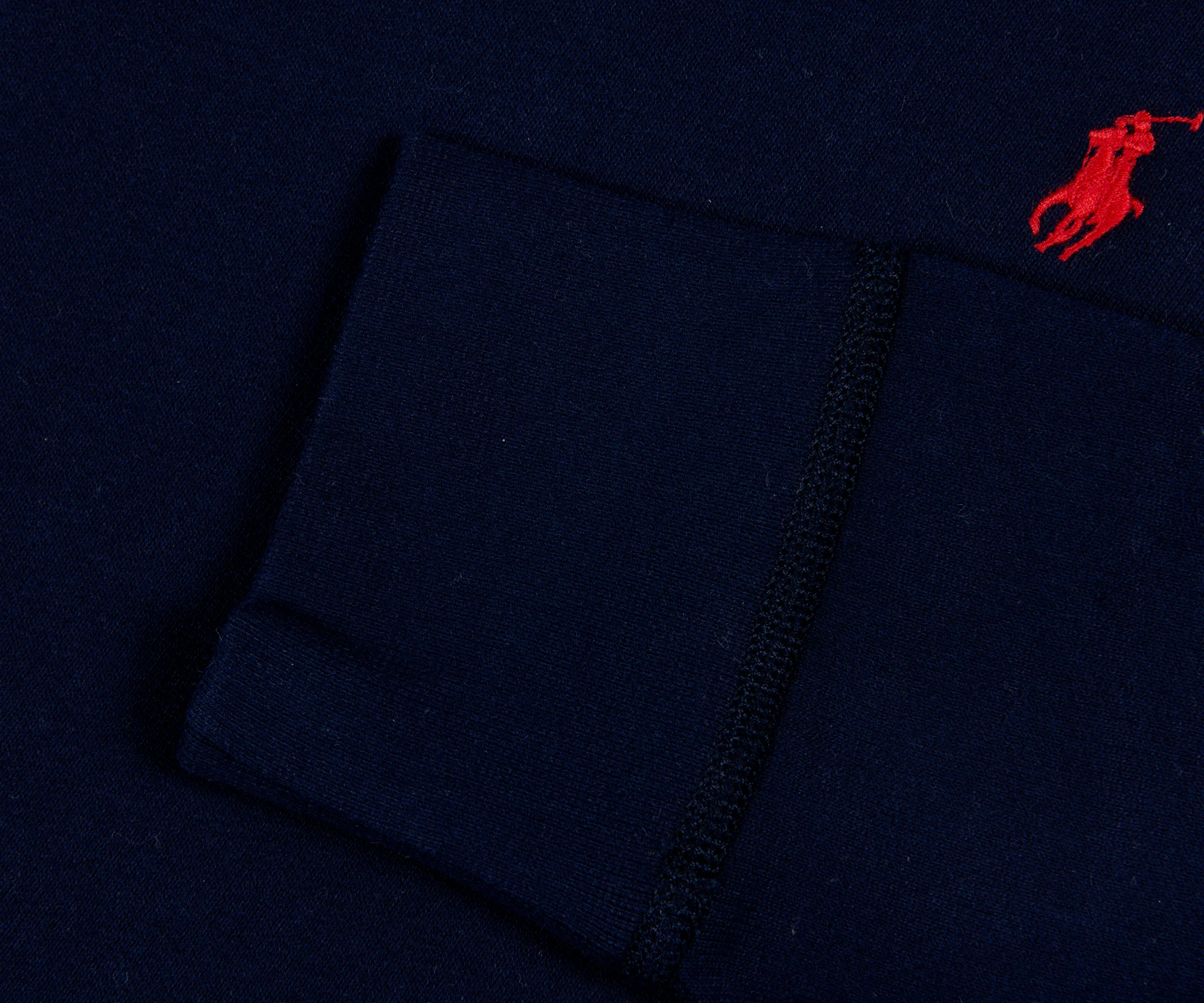 Polo Ralph Lauren 'Classic' Crewneck Sweatshirt Navy - Image 3