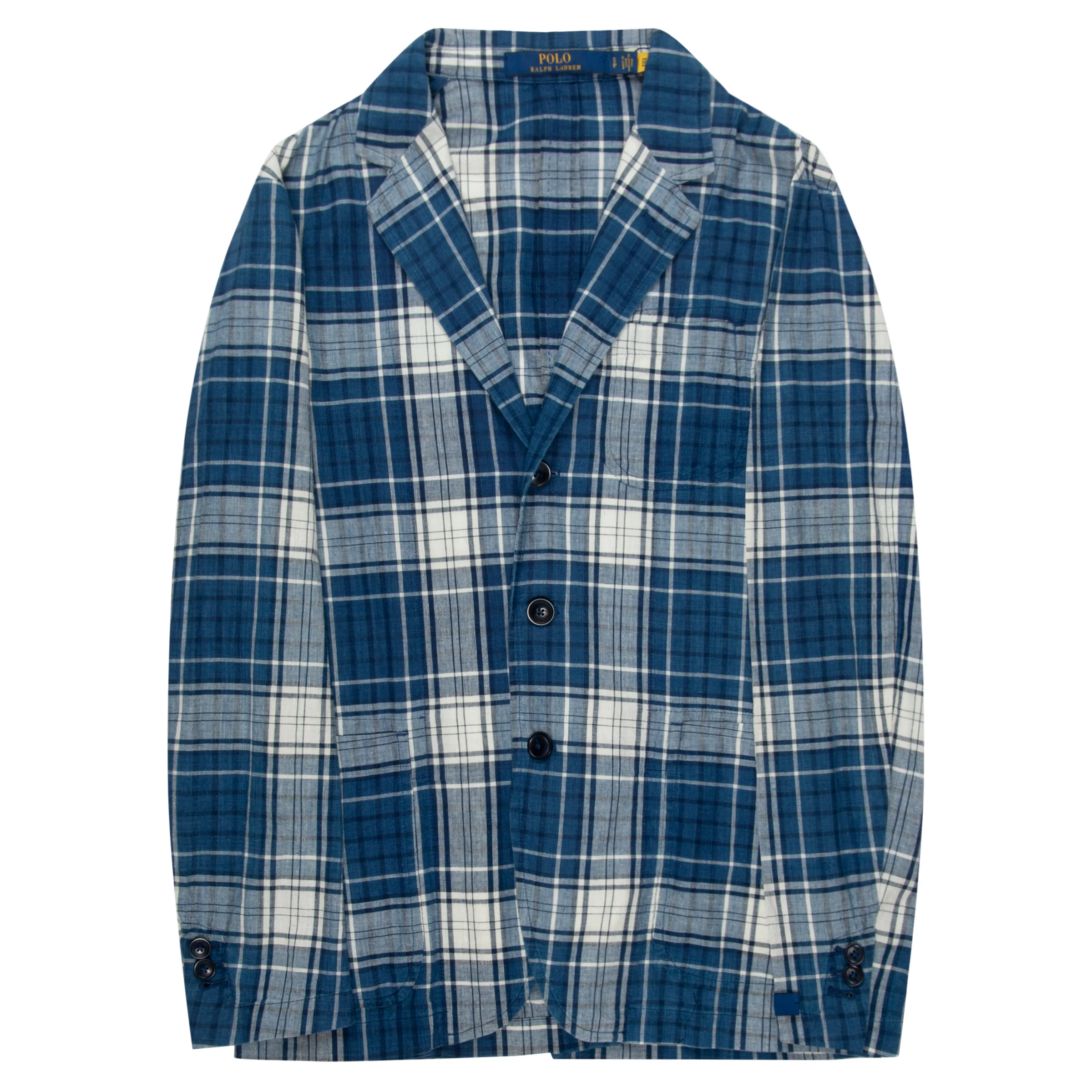 Polo Ralph Lauren Ralph Lauren Indigo Madras Sport Coat Blue Multi