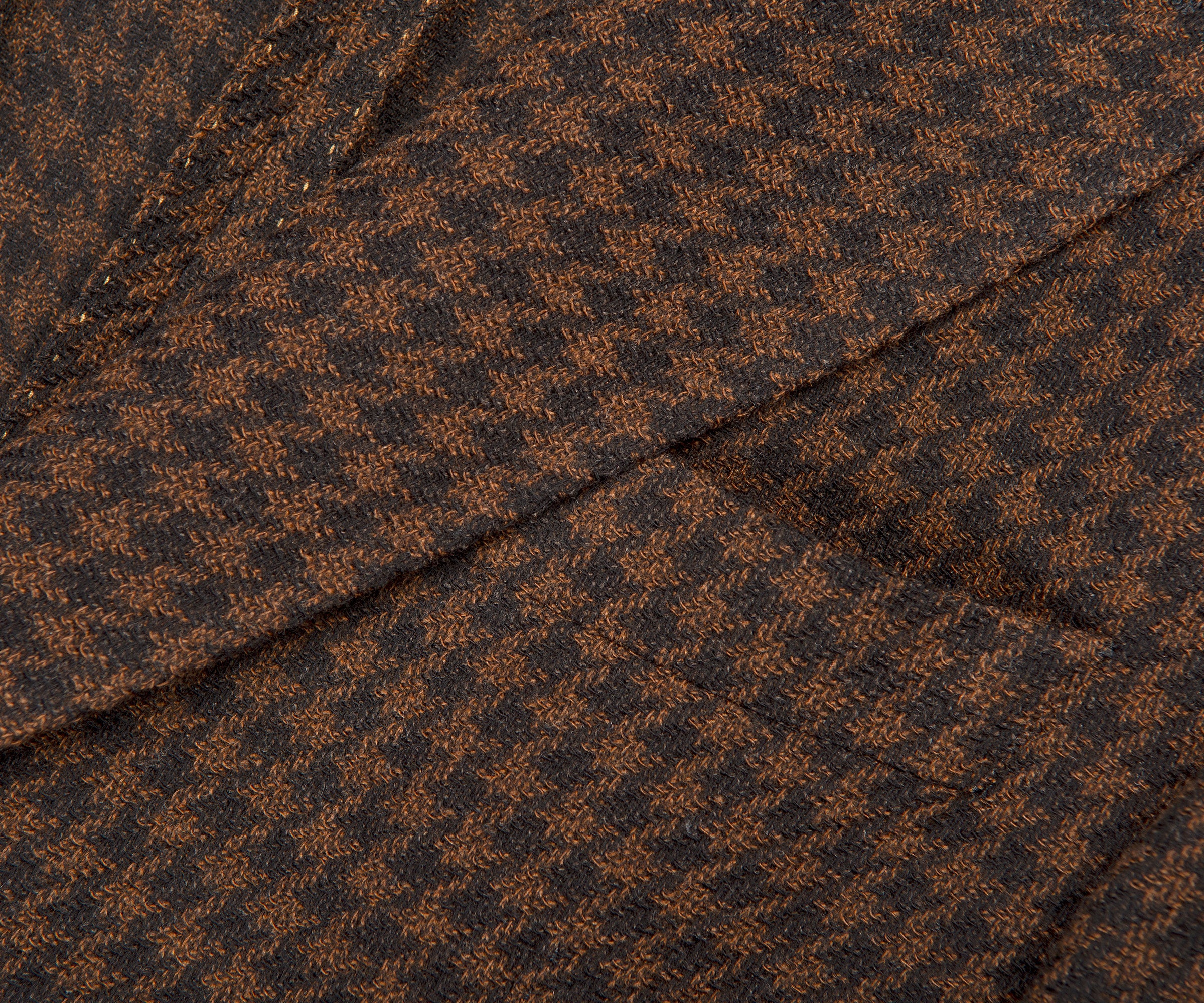 HUGO BOSS L-Heston-233 Silk And Wool Blend Slim Fit Blazer Dark Brown - Image 3