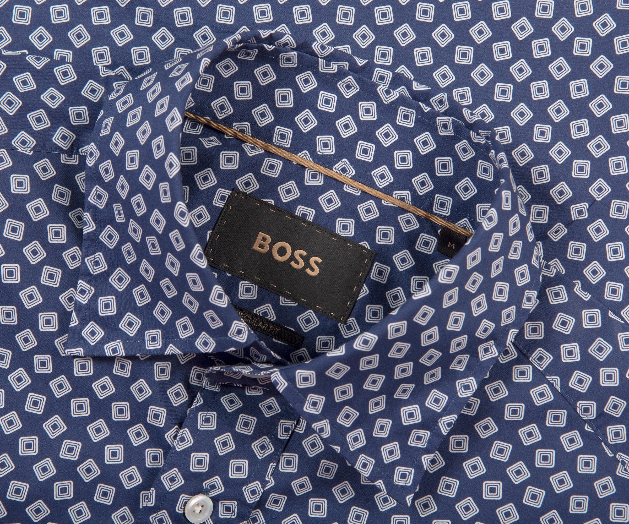 HUGO BOSS L-JIM-KENT Shirt Dark Blue - Image 2