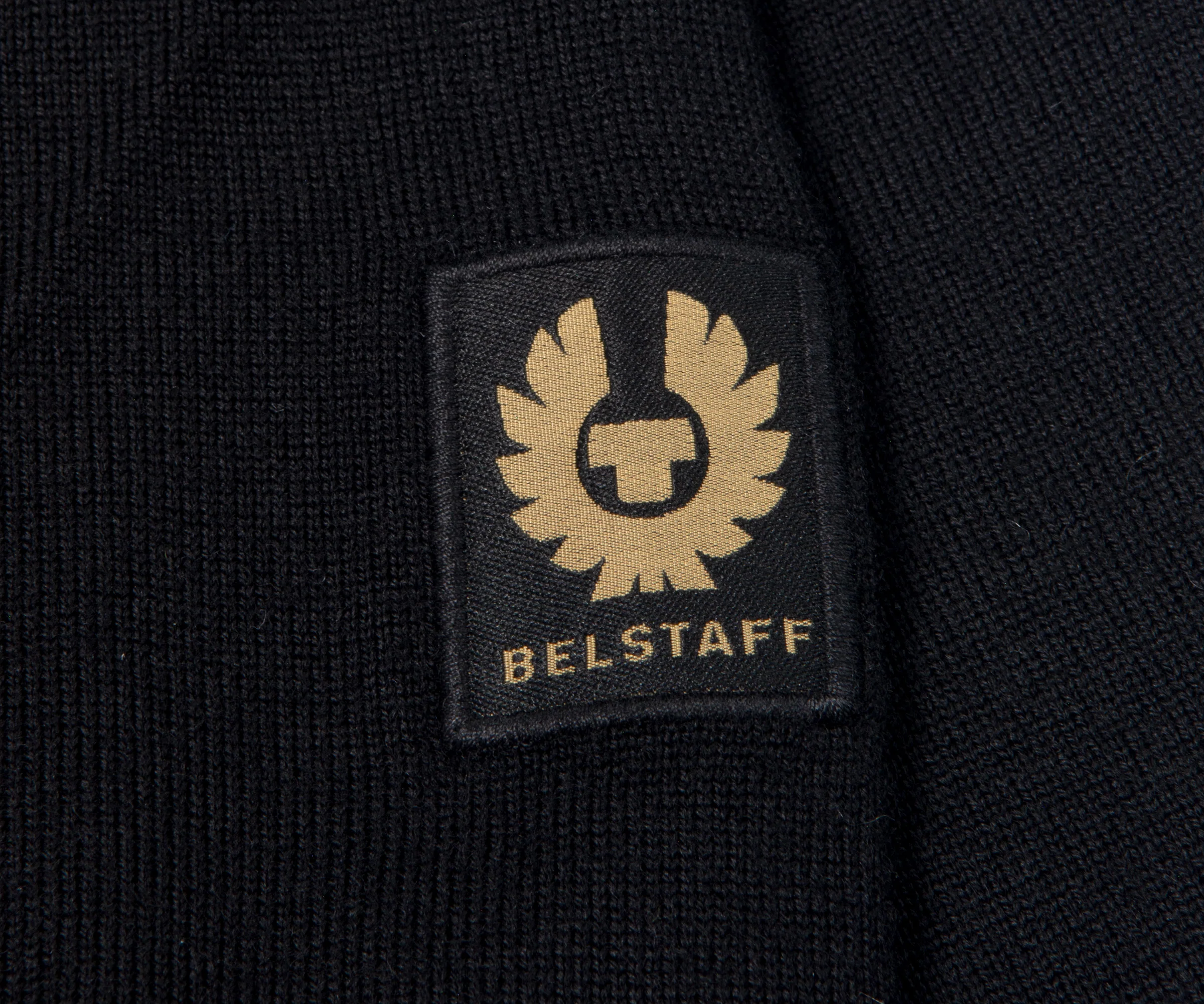 Belstaff Kerrigan Crewneck Knit Black - Image 3
