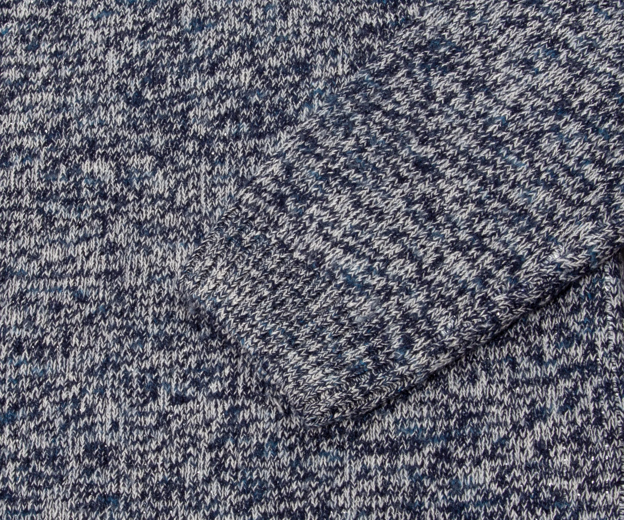 Acne Studios Crew Neck knit Jumper Blackbird/Multi - Image 4