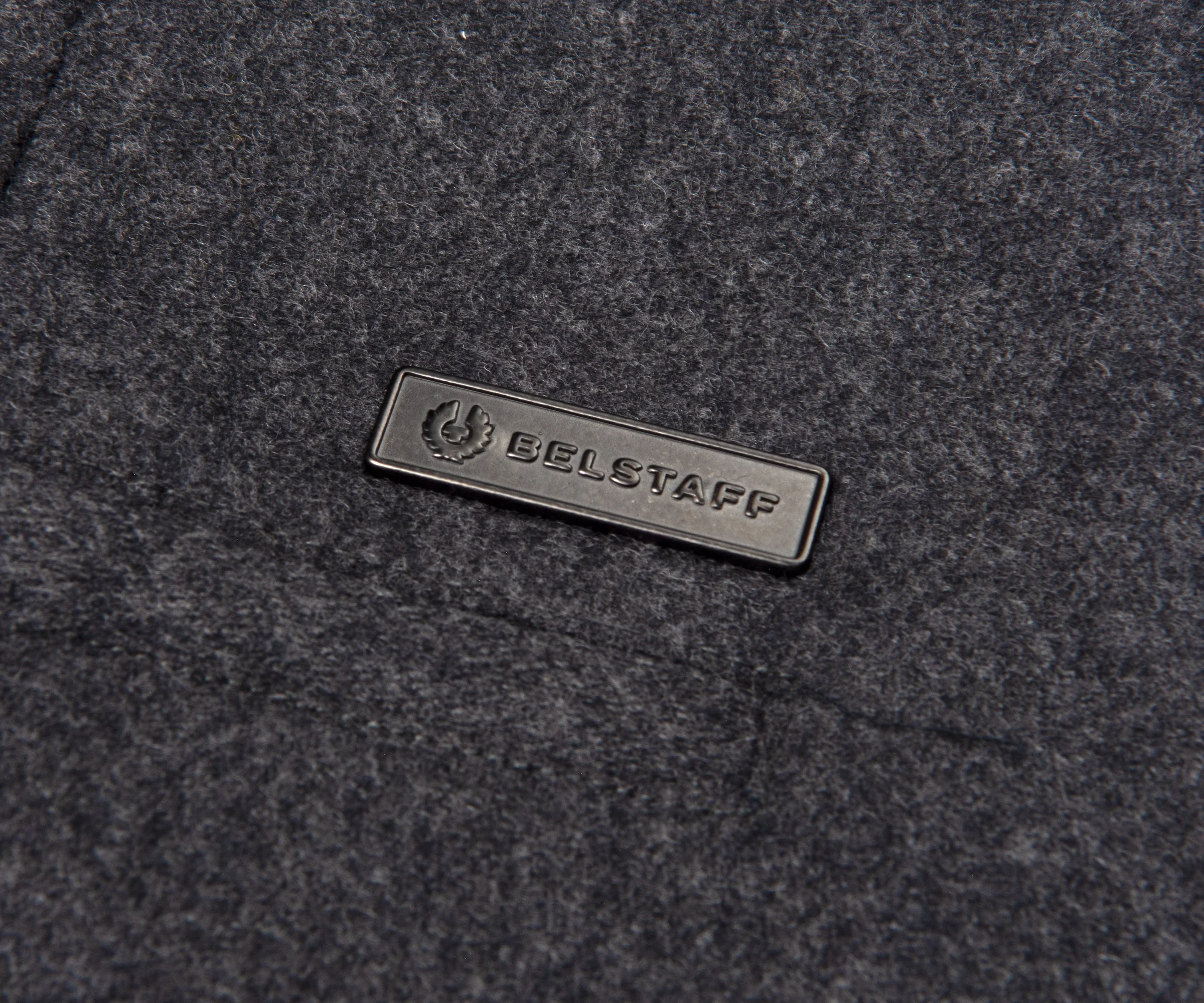 Belstaff Flannel Cargo Trousers Charcoal Heather - Image 3