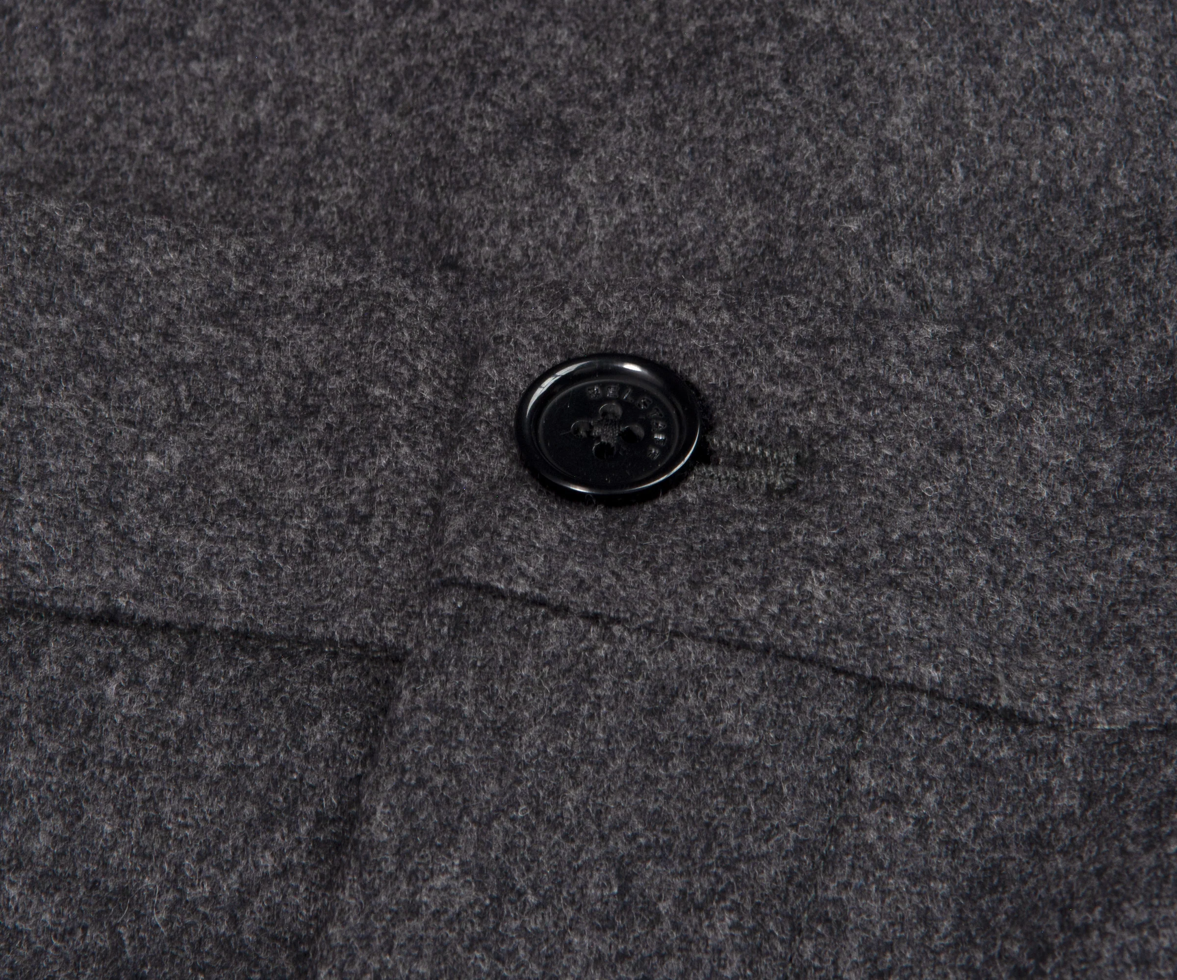 Belstaff Flannel Cargo Trousers Charcoal Heather - Image 4