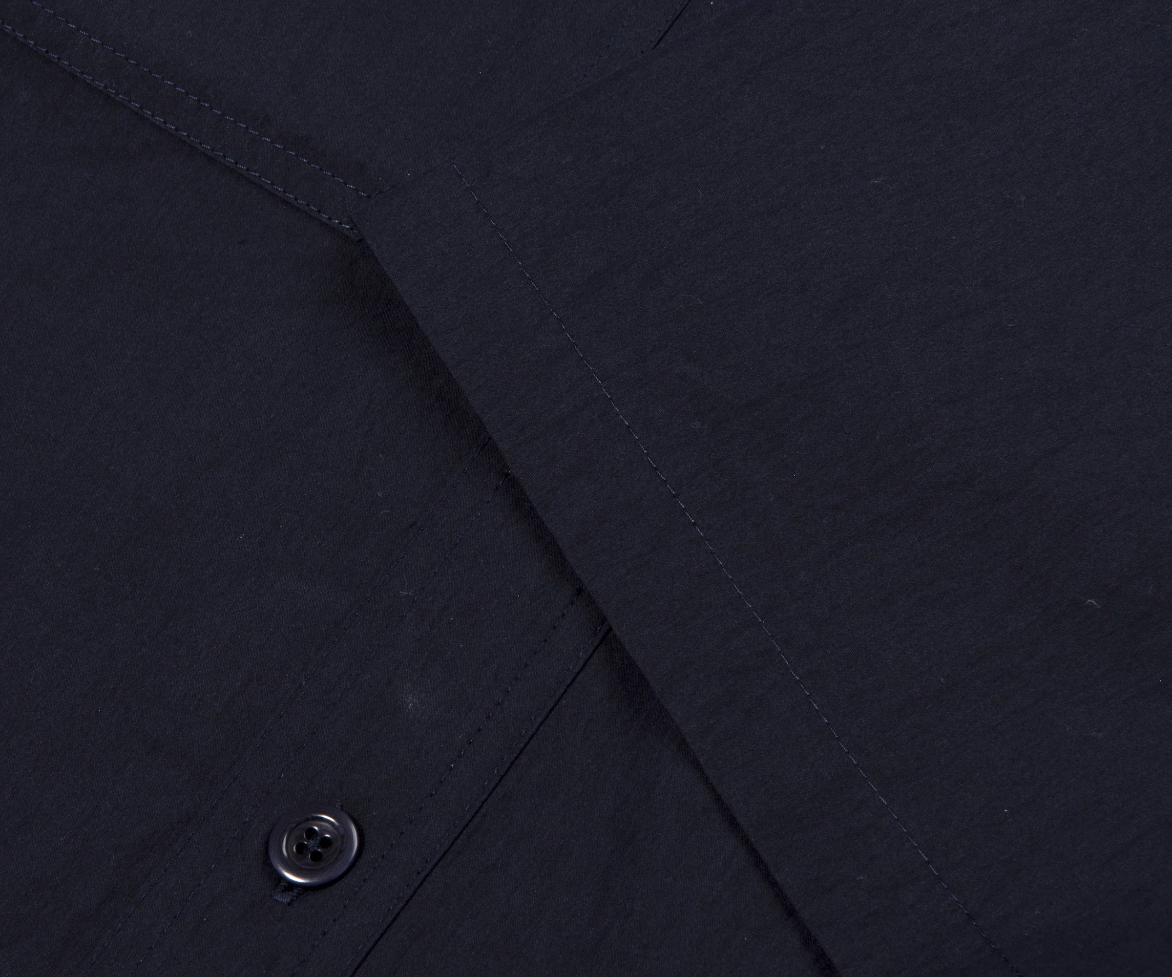 Norse Projects Ivan Tech Poplin SS Shirt Dark Navy - Image 5