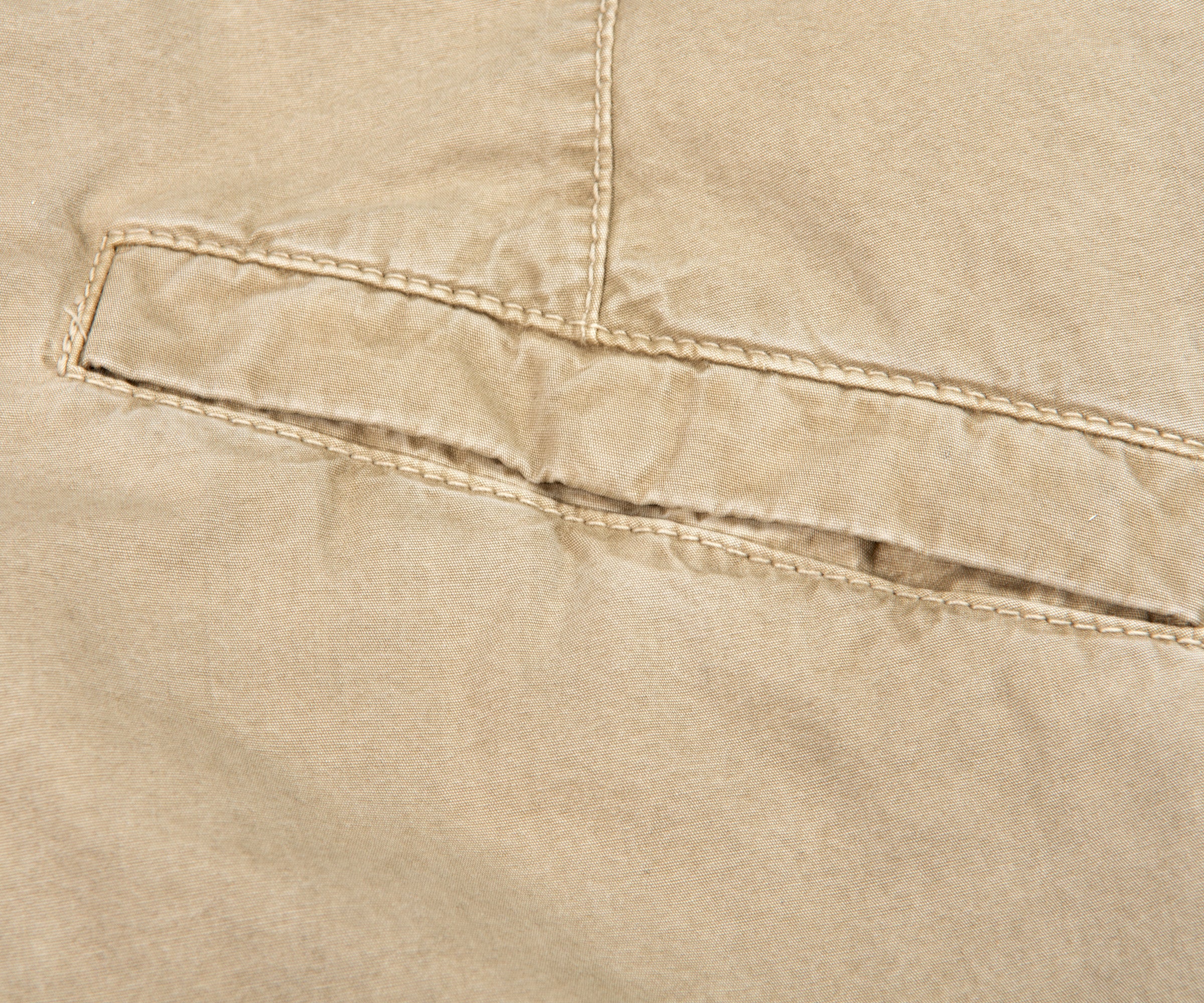 Stone Island Garment Dyed Cargo Shorts Dark Sand - Image 4