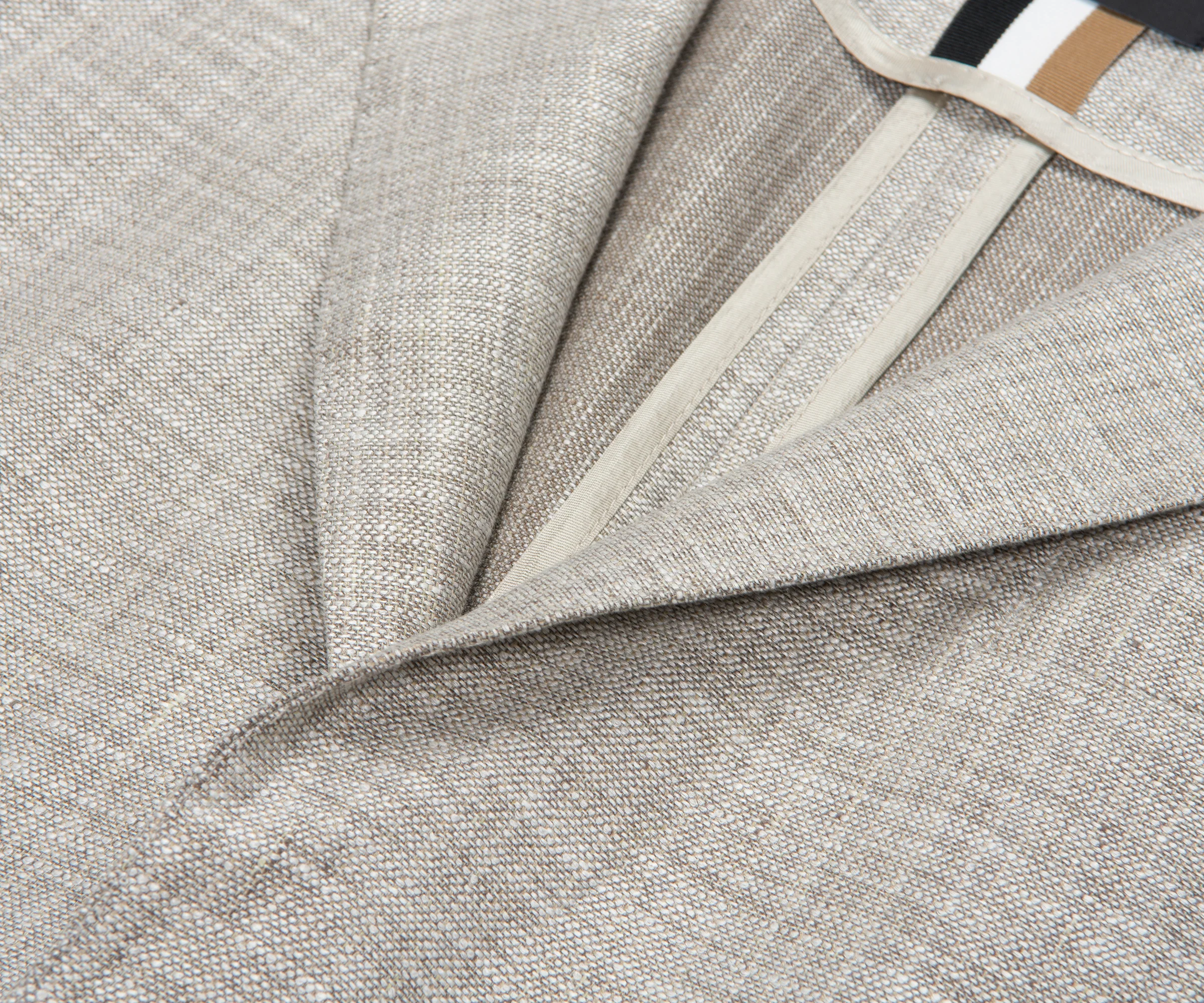 BOSS C-Hanry Linen Blazer Grey - Image 4