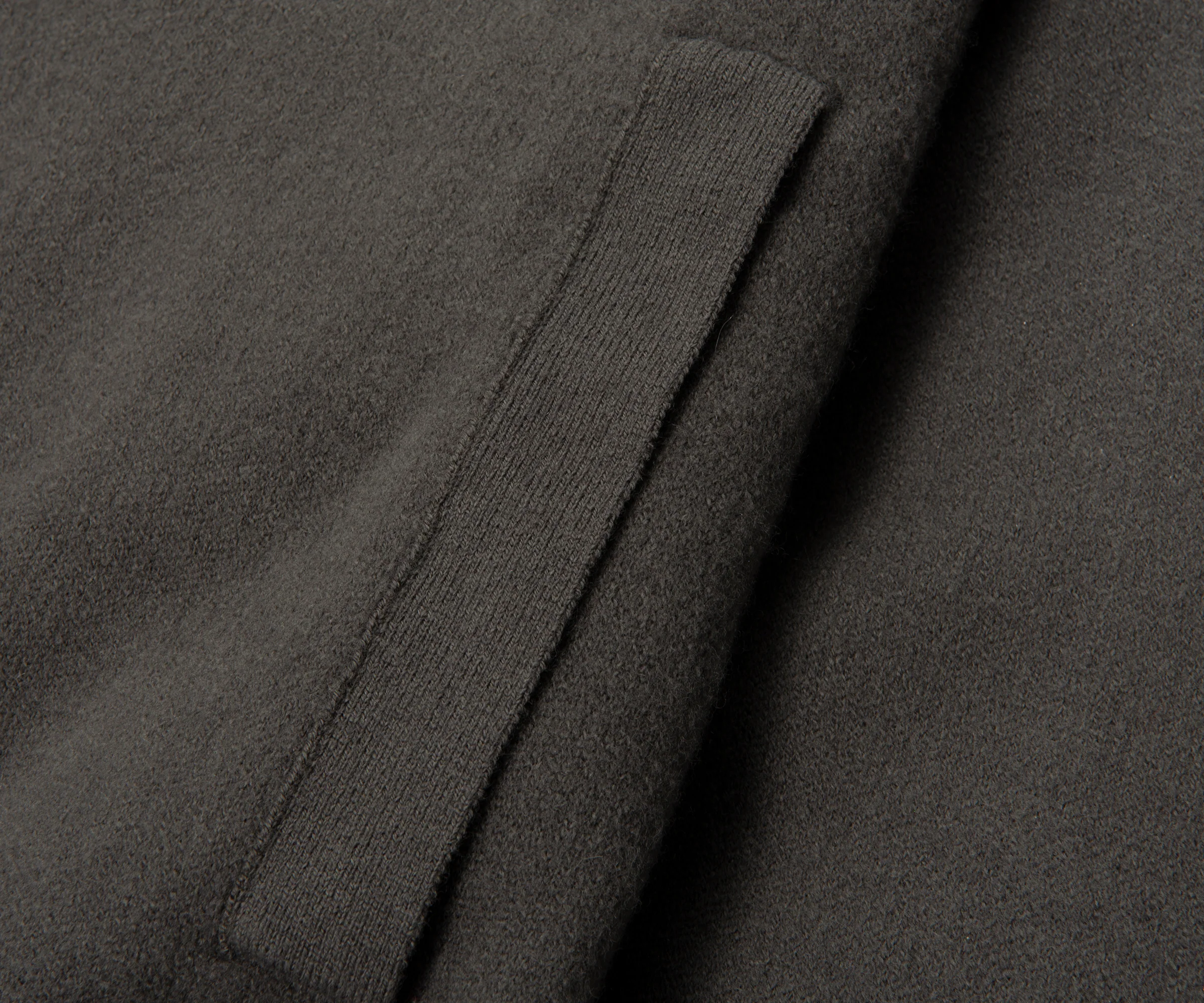 Emporio Armani Khaki Woolen Trim Detailed Full Zip Cardigan - Image 6