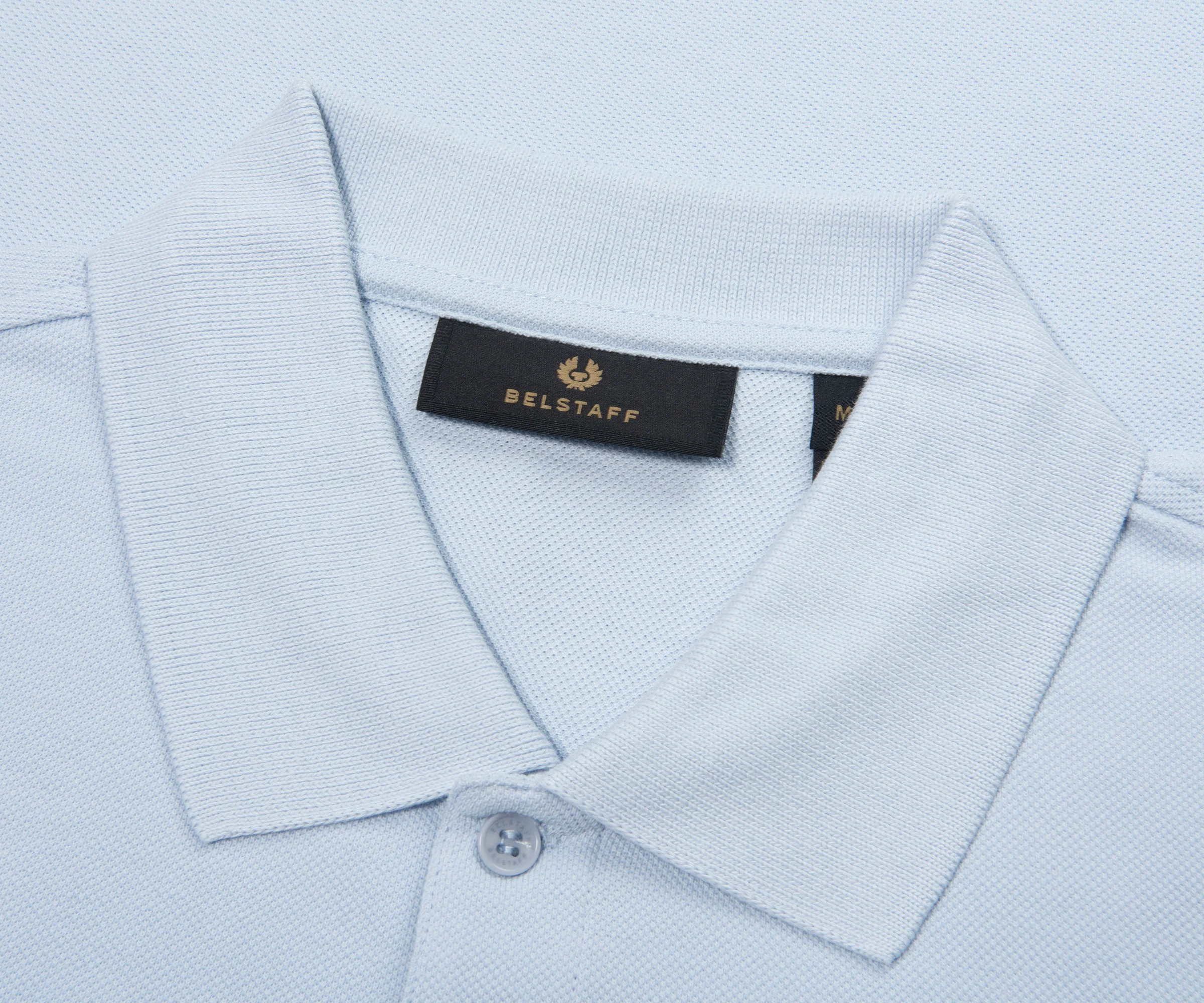 Belstaff Sky Blue Polo Shirt - Image 2