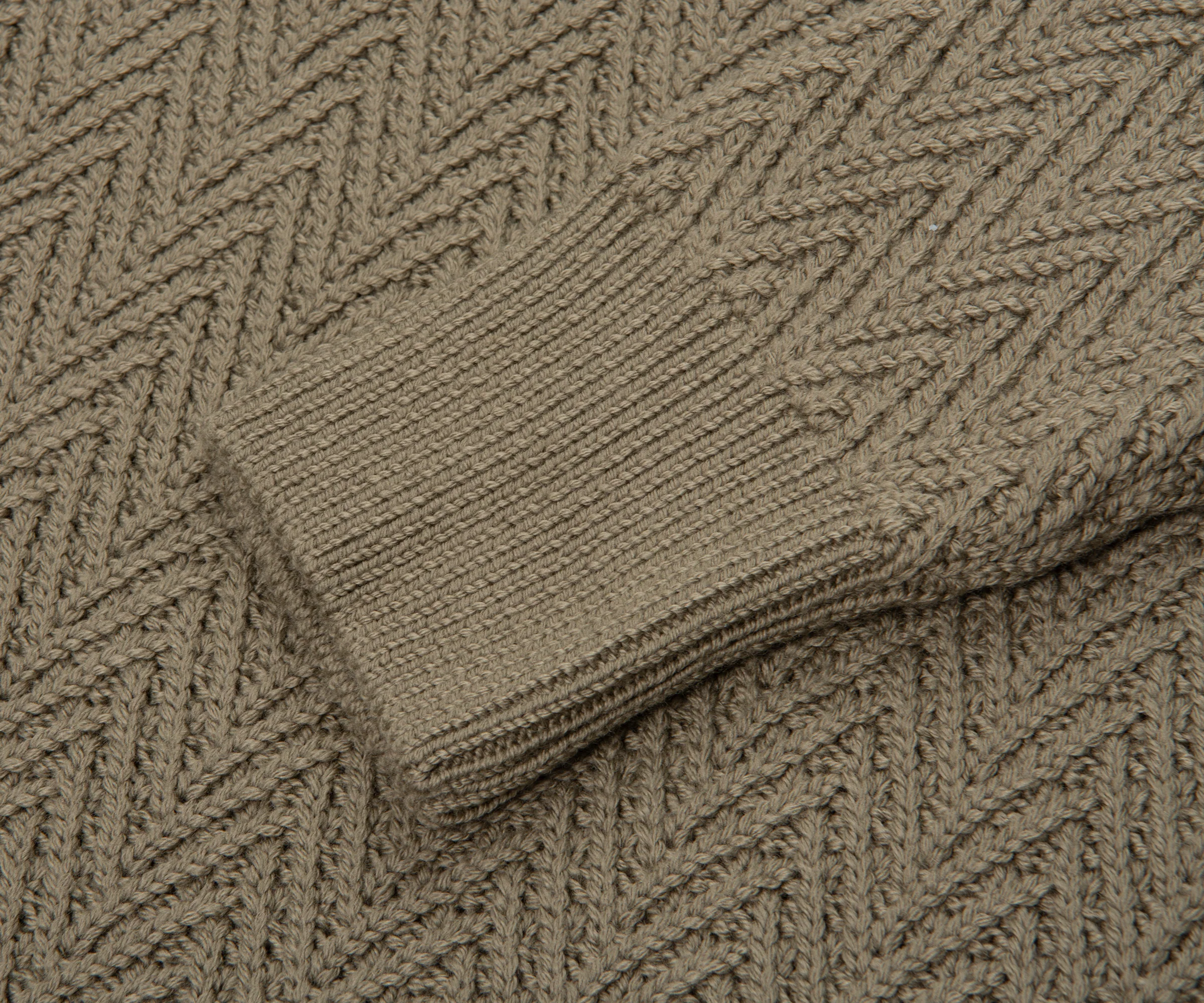 Boss H Hitalo Sage Cable Knit - Image 4