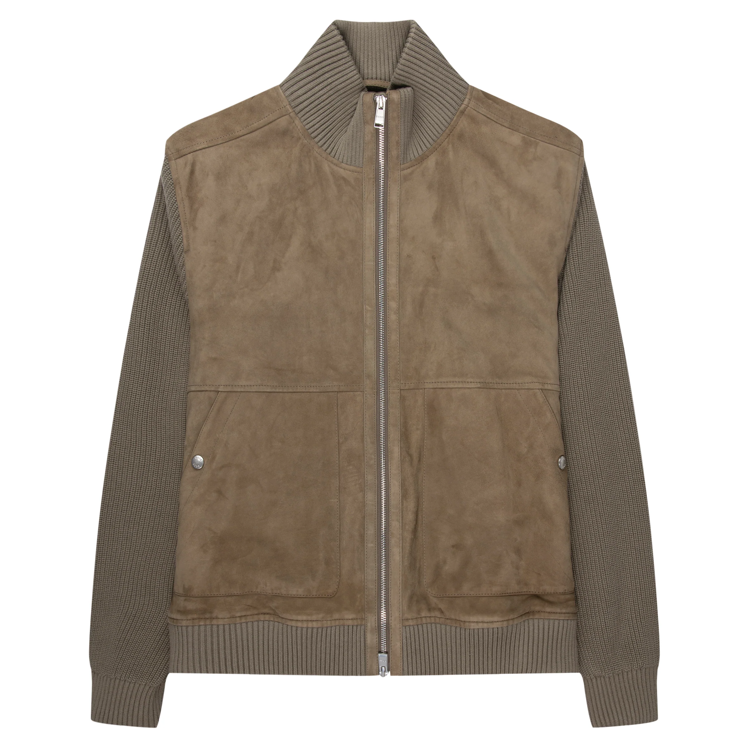 Boss H Maparo Sage Hybrid Full Zip Bomber