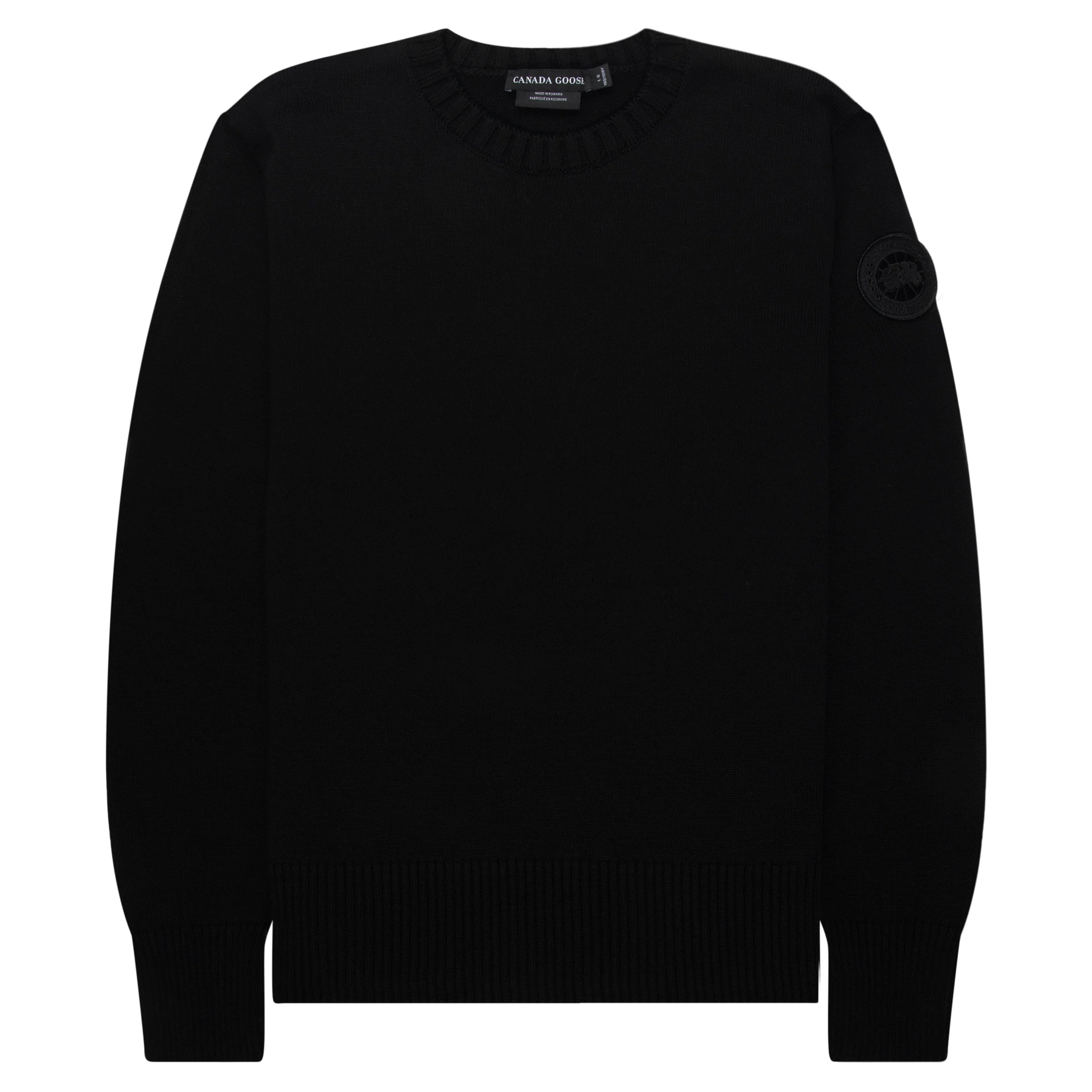 Canada Goose Black Rosseau Crewneck