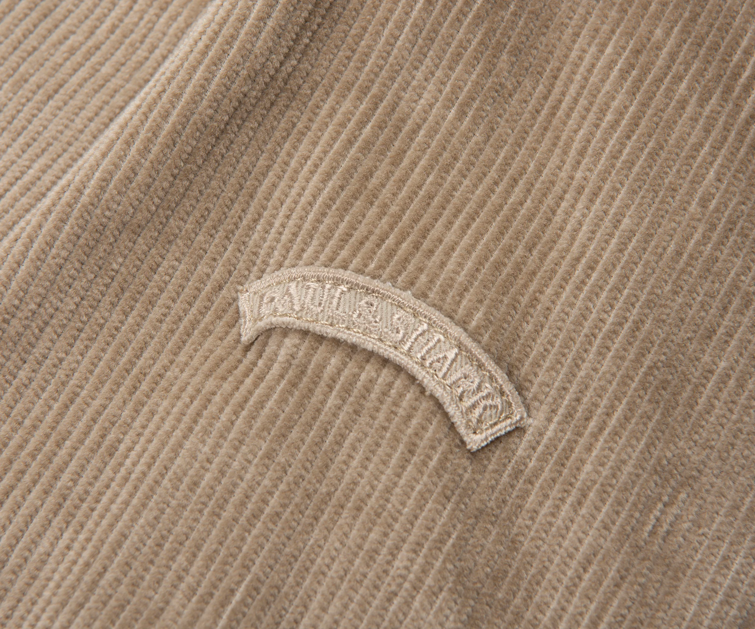 Paul & Shark Sand Thin Cord Overshirt - Image 5