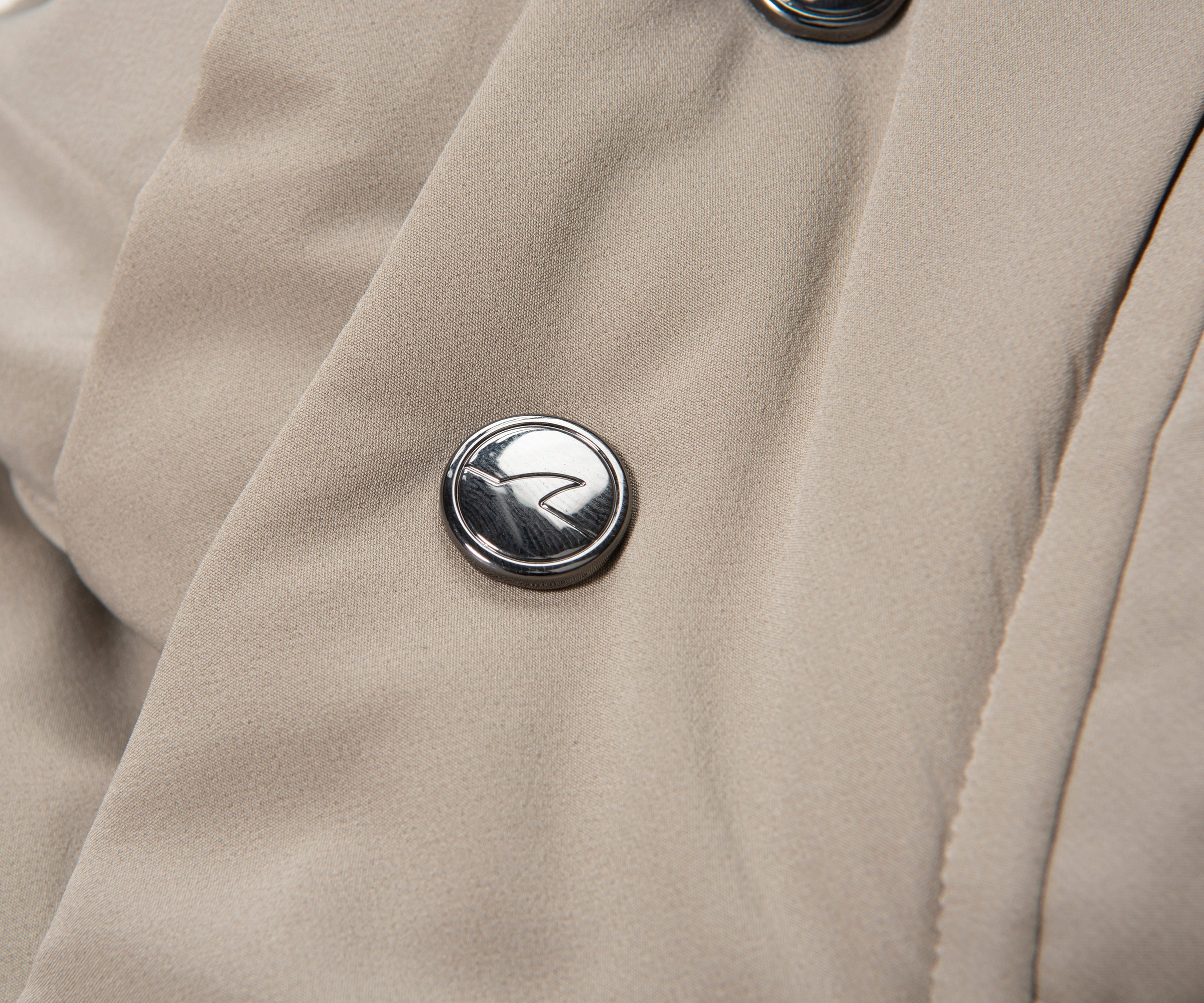 Paul & Shark Typhoon Cream Hooded Puffer Coat - Image 4