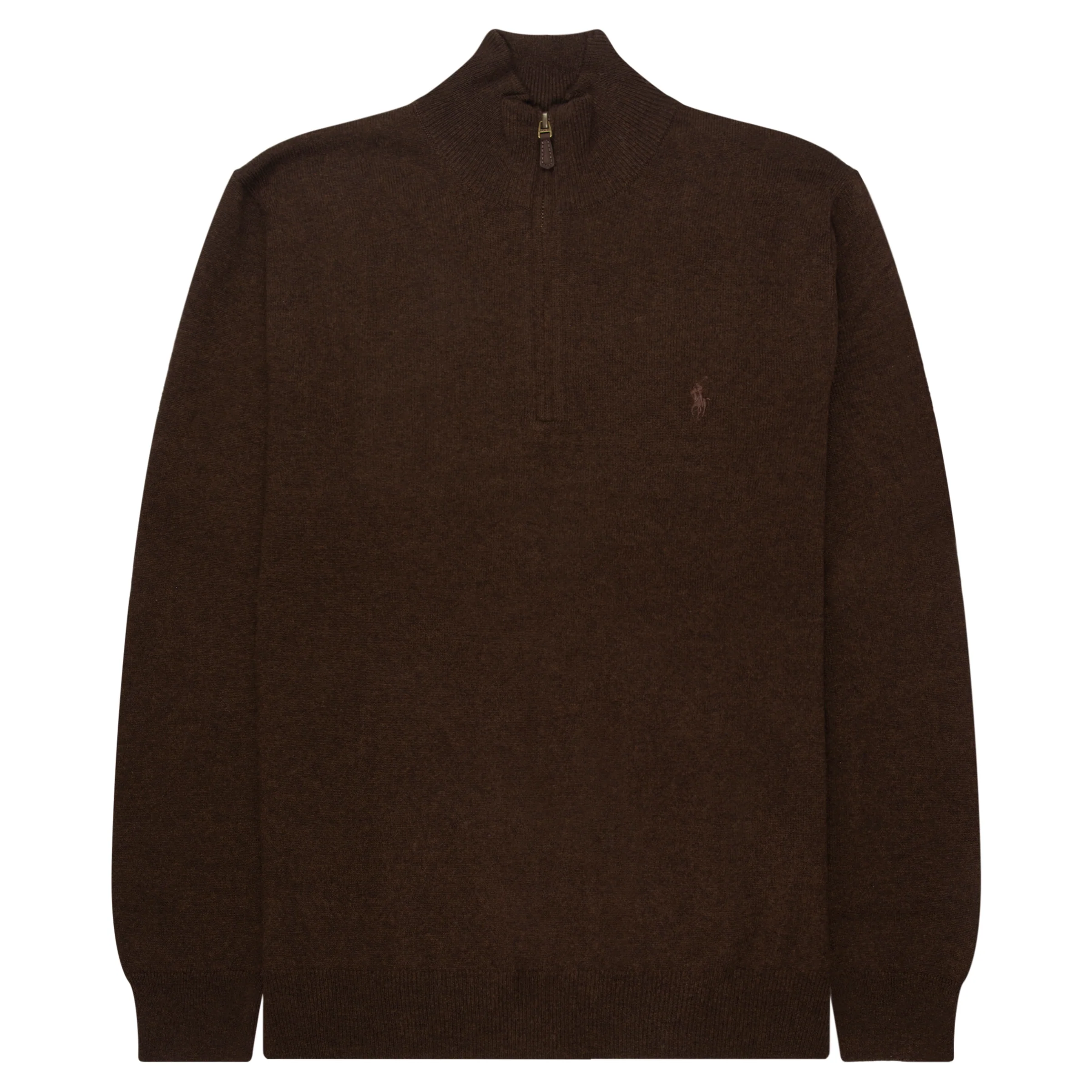 Ralph Lauren Brown Lambswool 1/4 Zip
