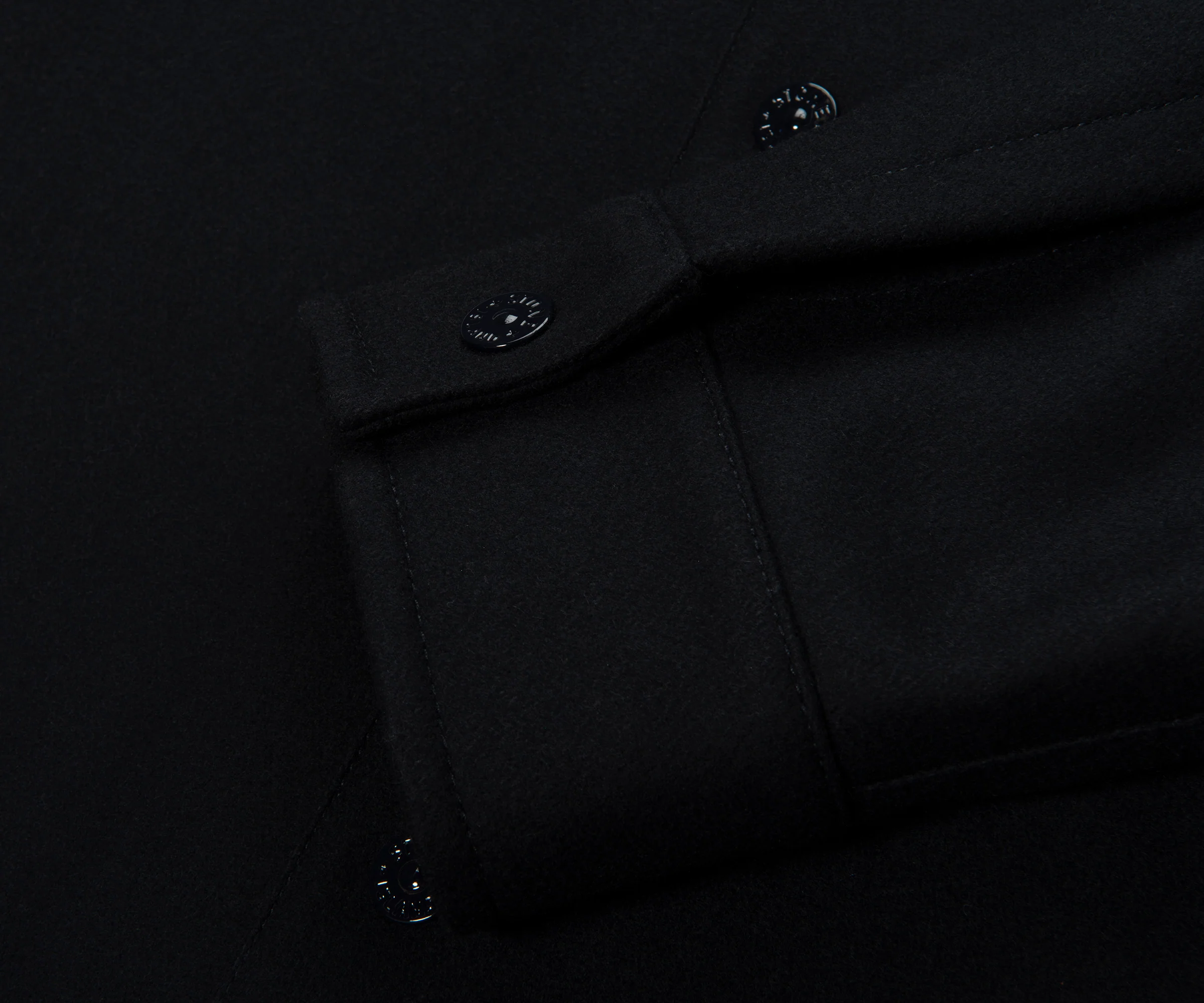 Stone Island Ghost Navy Fleece Overshirt - Image 6