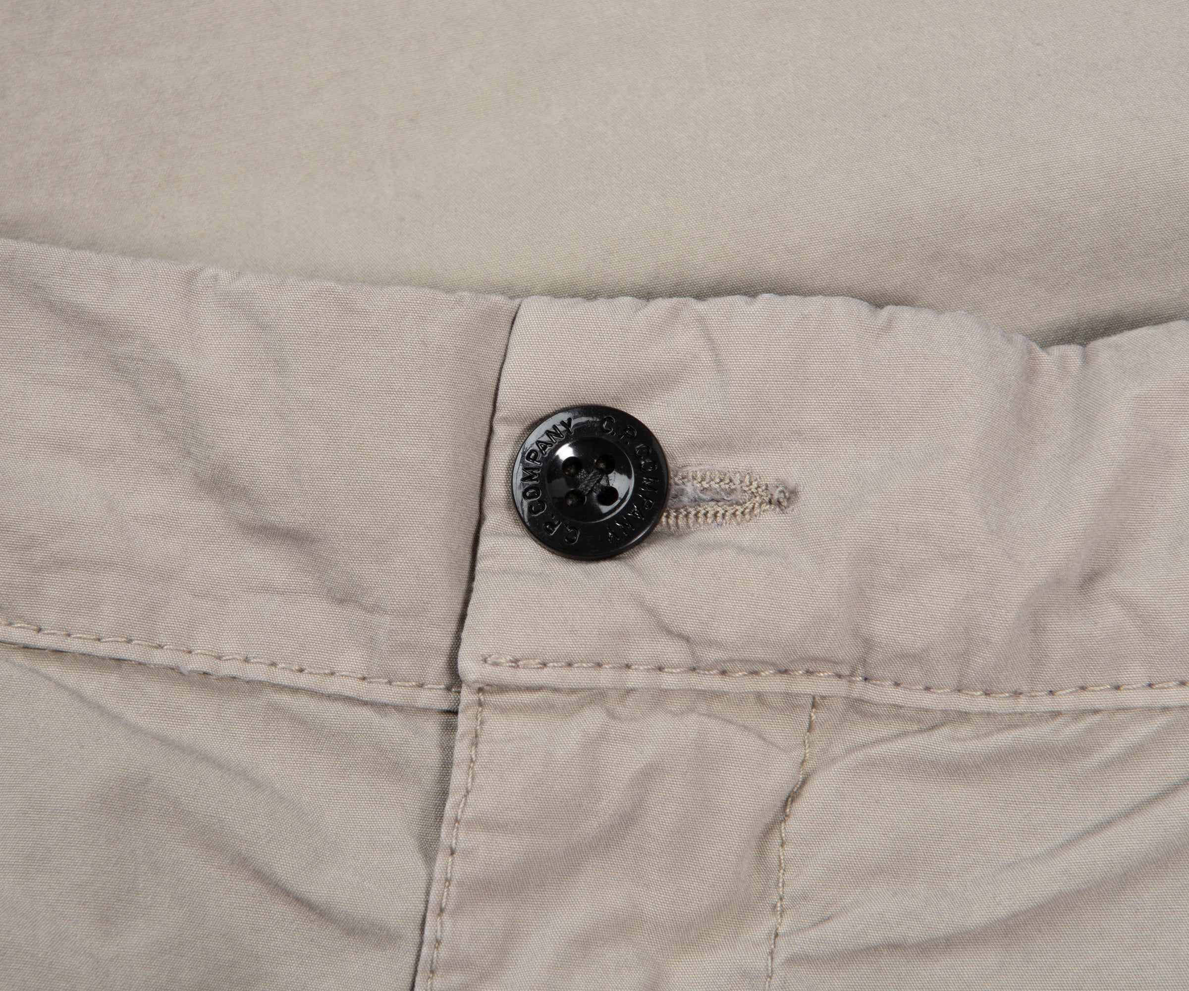 C.P. Company Vintage Khaki Straight Leg Cargo Trousers - Image 3
