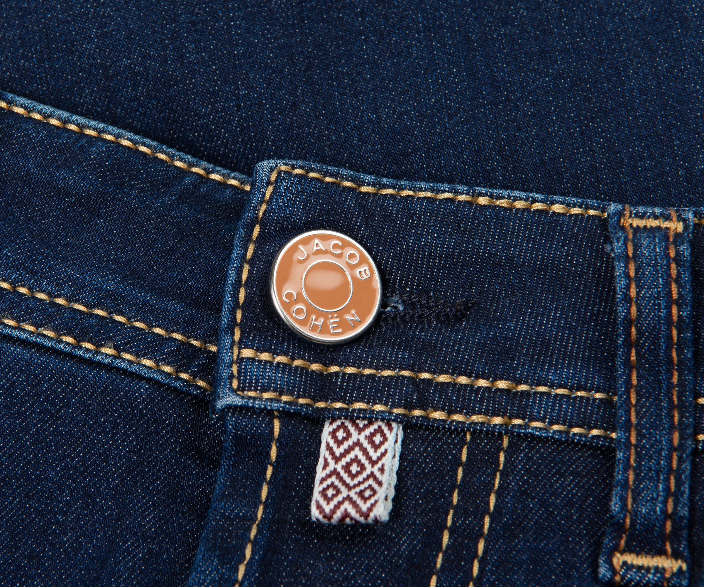 Jacob Cohën Bard Slim Fit Jeans in Dark Blue - Image 2