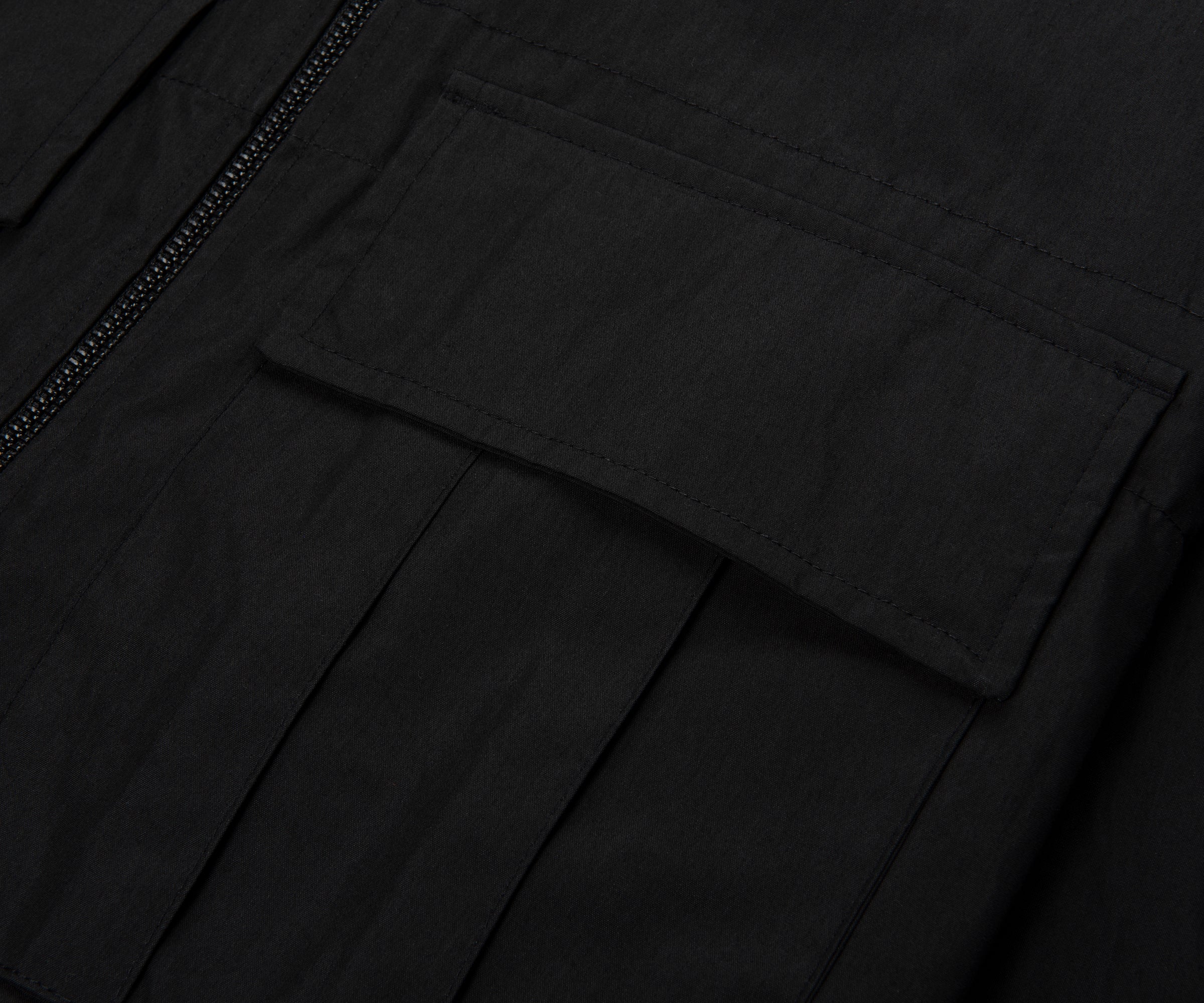 Belstaff Black Container Hooded Overshirt - Image 2