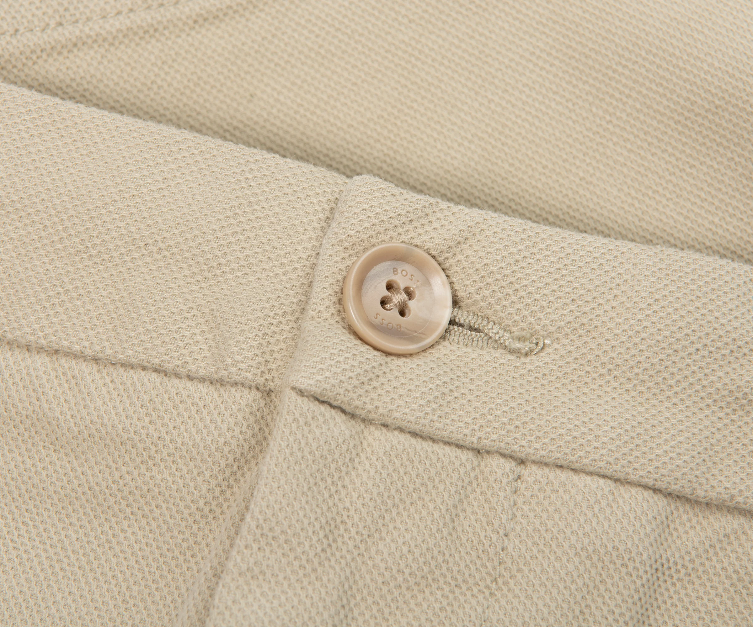 Boss Open Beige H kane Twill Shorts - Image 2