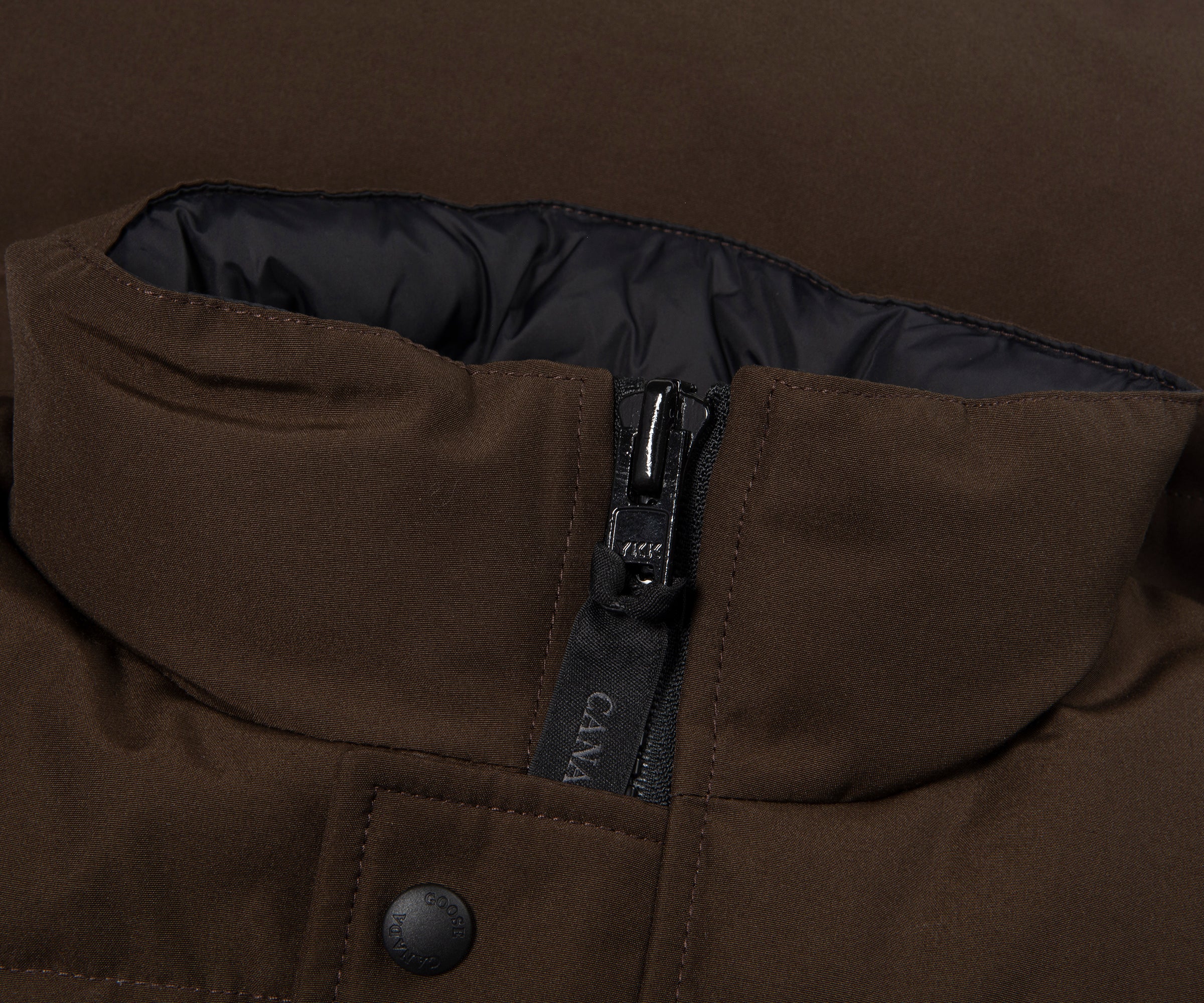 Canada Goose Chocolate Garson Black Badge Gilet - Image 2