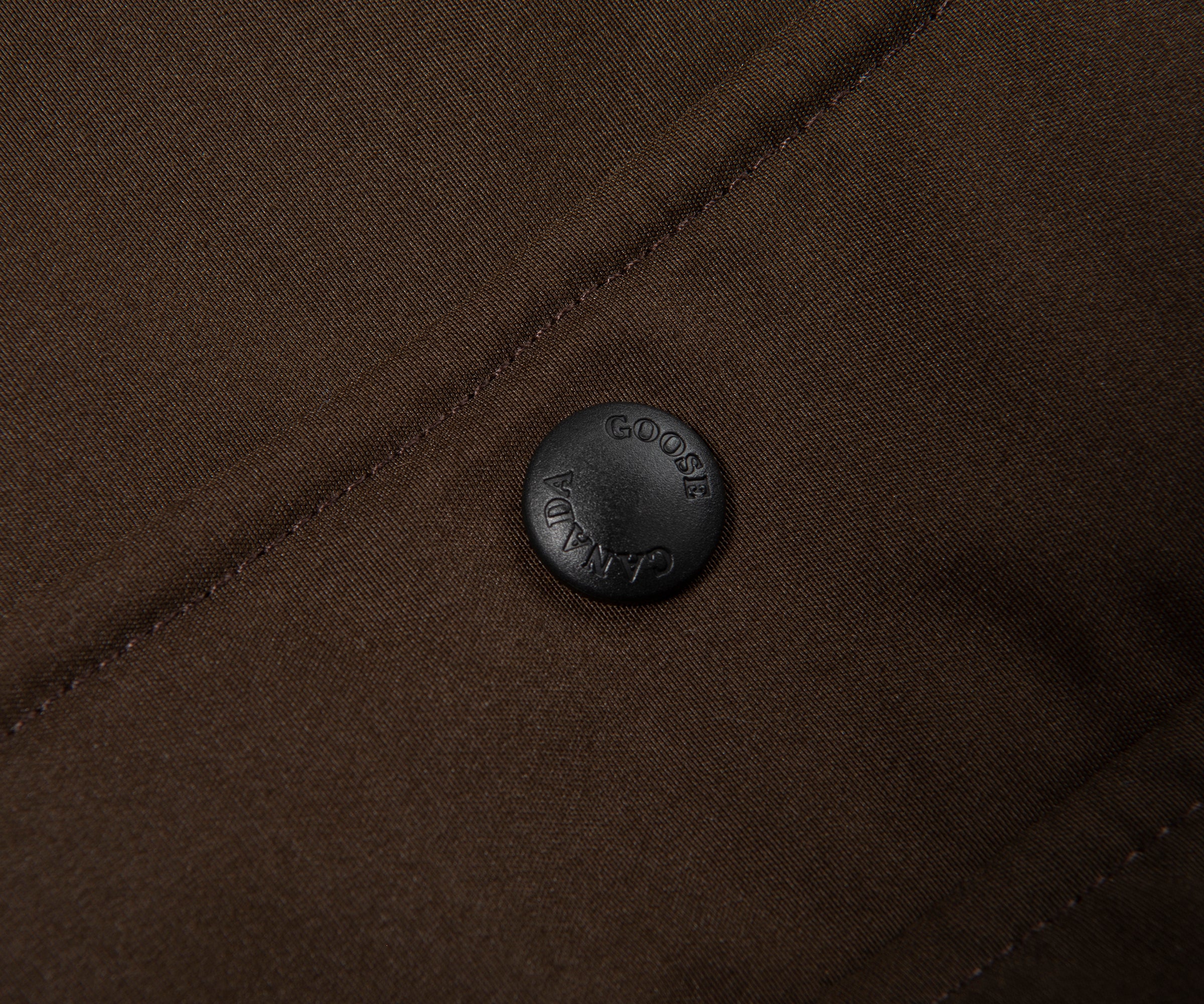 Canada Goose Chocolate Garson Black Badge Gilet - Image 3