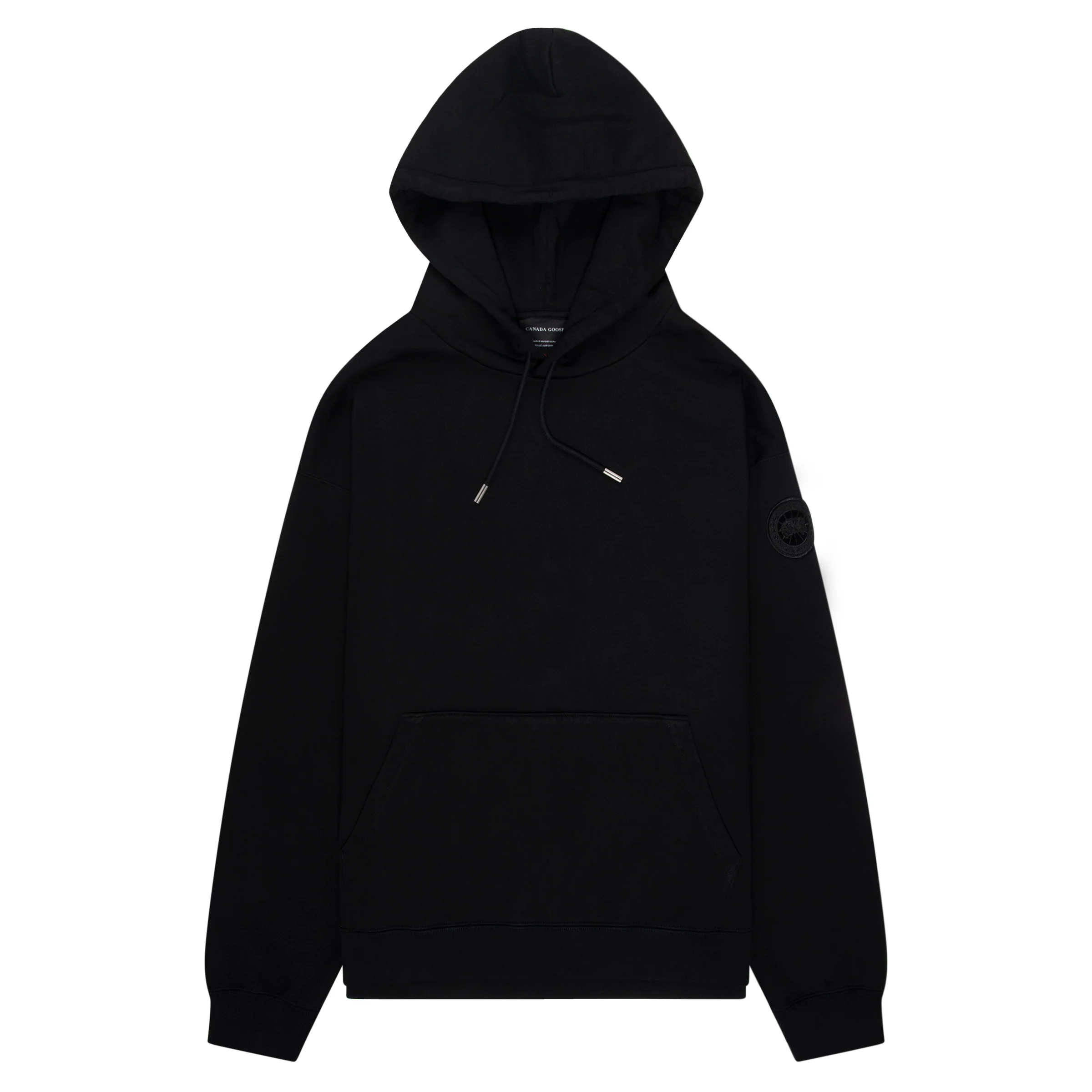 Canada Goose Rove Black Tonal Disc Hoodie