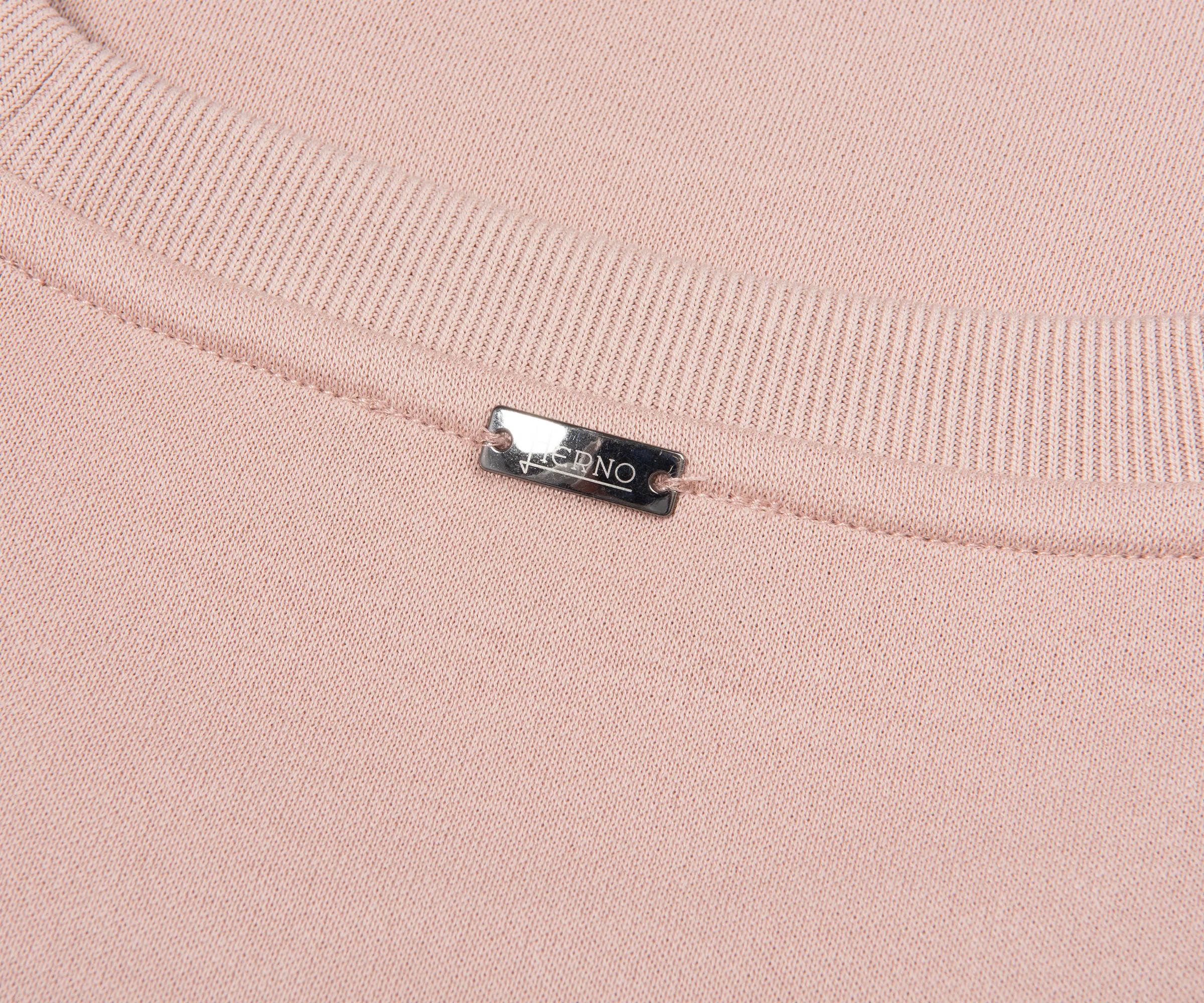 Herno Pink Knitted T-Shirt - Image 4
