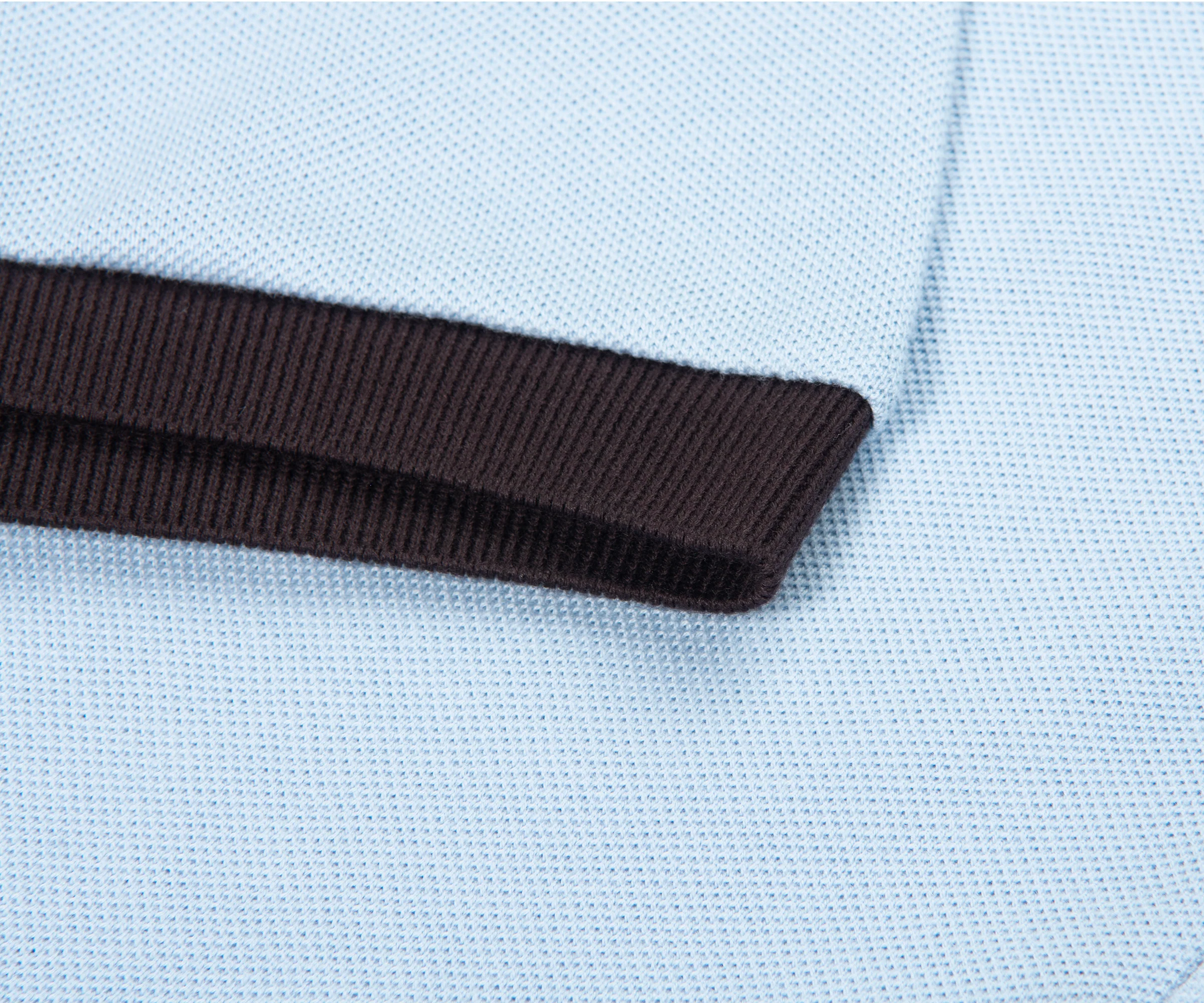 Lacoste Blue/Navy Trim Miami Blossom Polo - Image 5