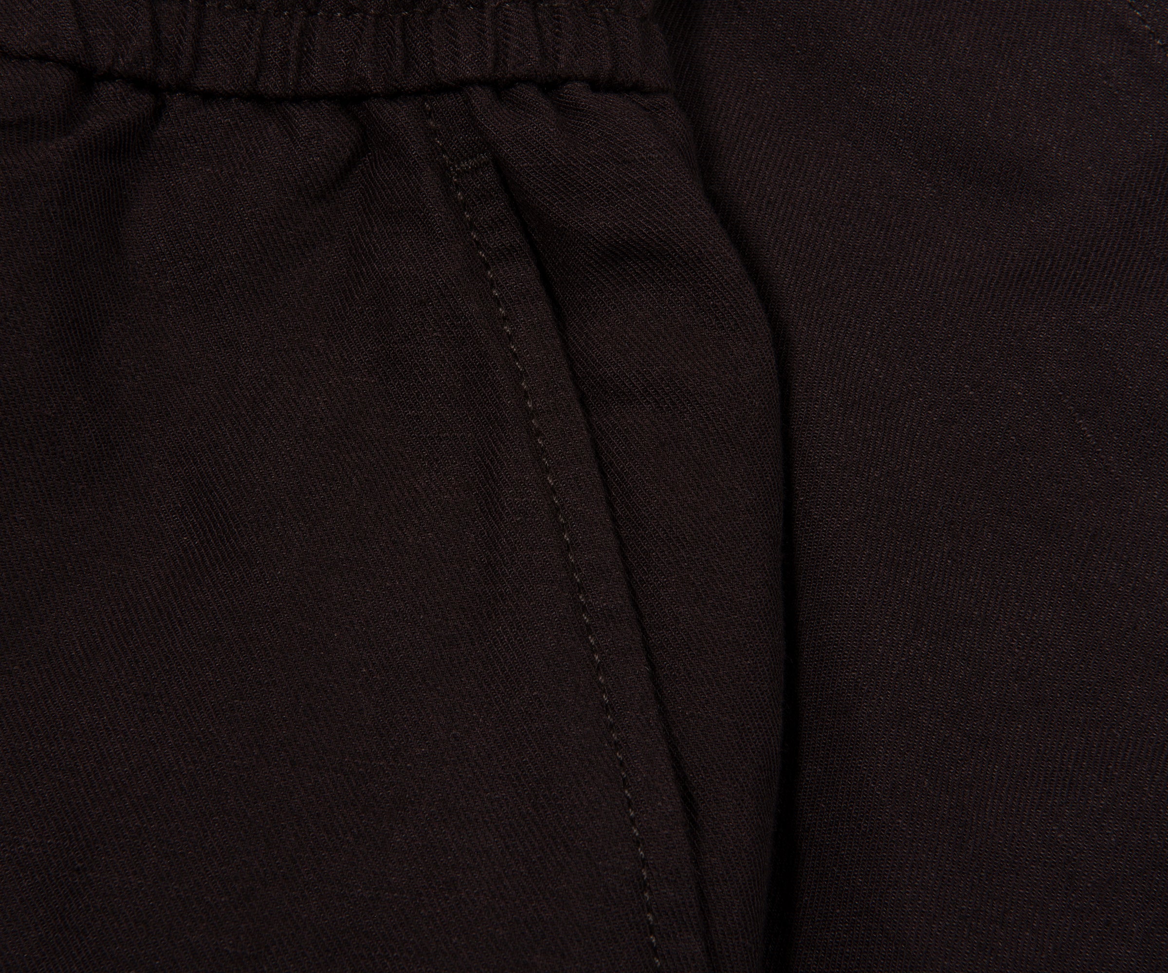 Lacoste Brown Regular Fit Twill Linen Shorts - Image 4