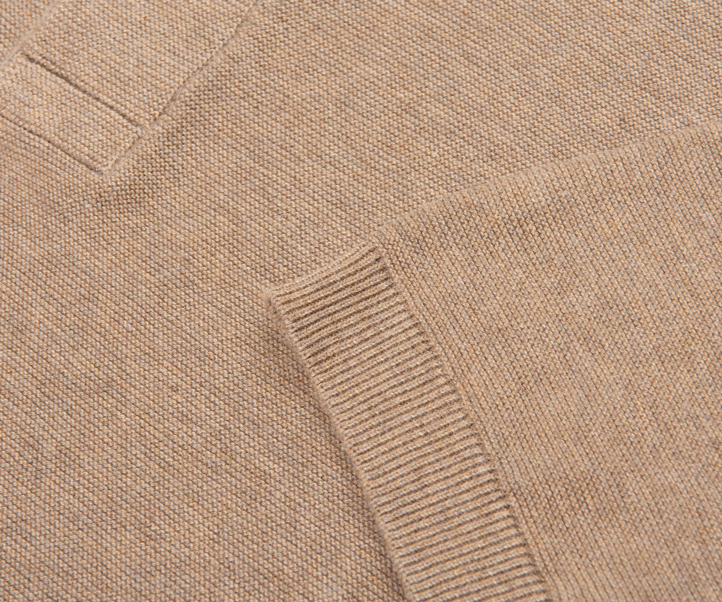 Lacoste Taupe Towel Knitted Polo - Image 5