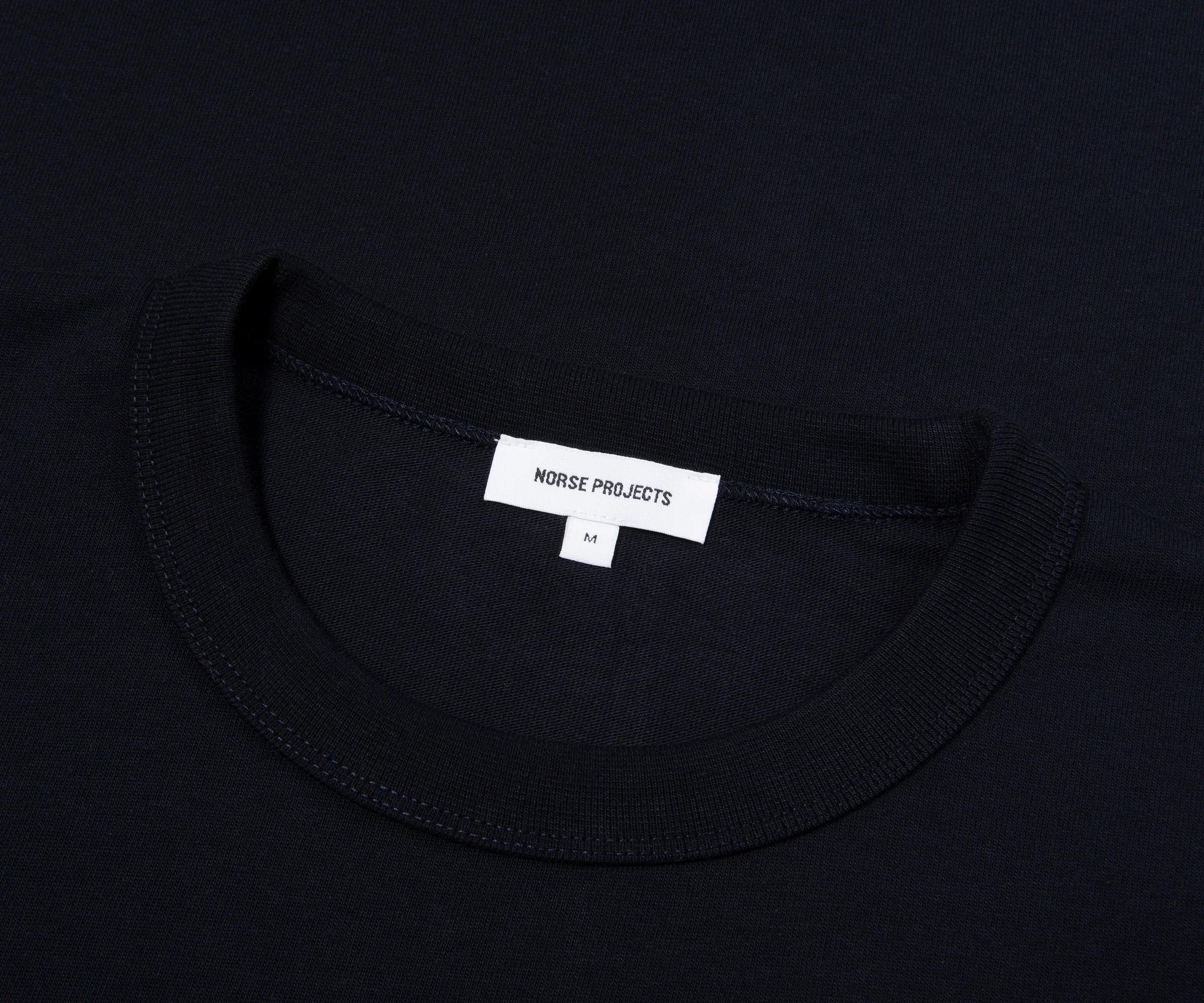 Norse Projects Navy Snekkersten Arch Print T-Shirt - Image 2