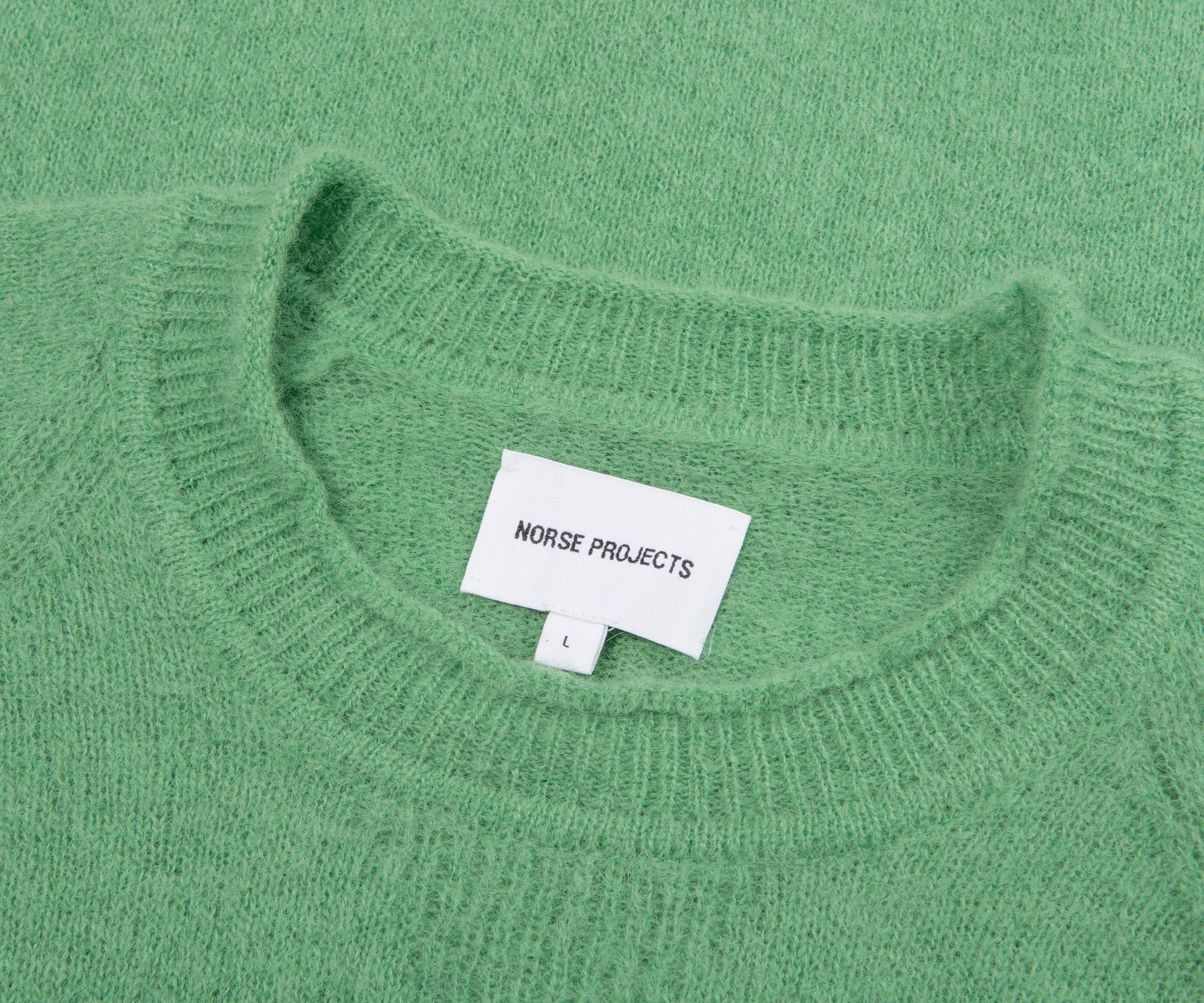 Norse Projects Peapod Nordevik Alpaca Sweater - Image 2