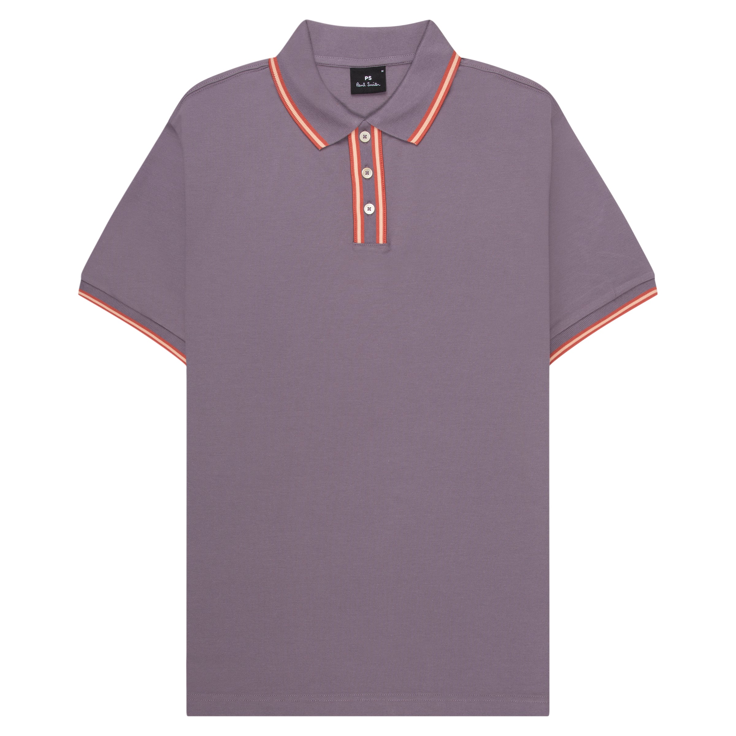 Paul Smith Red/Purple Contrast Tipping Polo