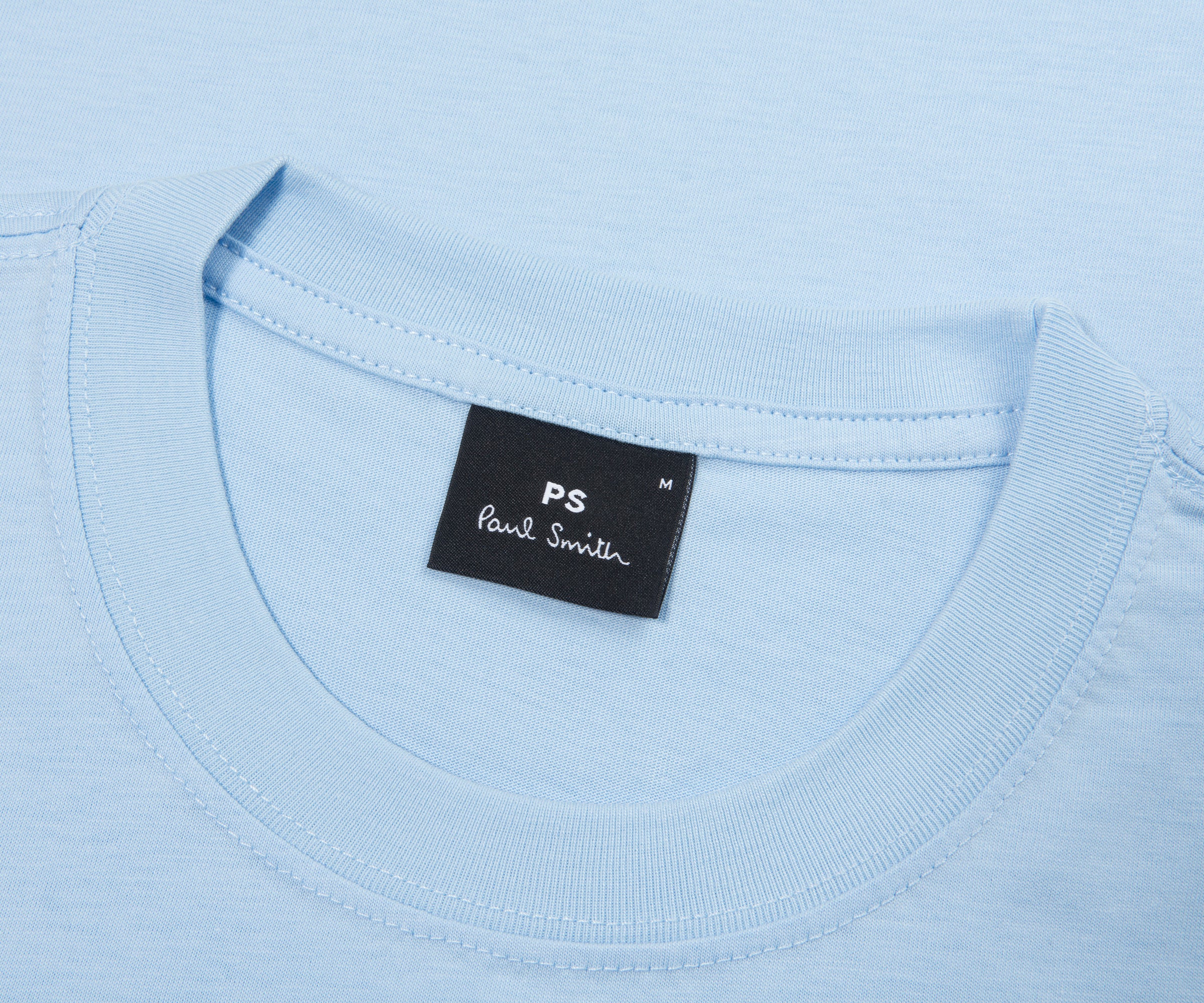 Paul Smith Sky Blue Zebra Logo T-Shirt - Image 2