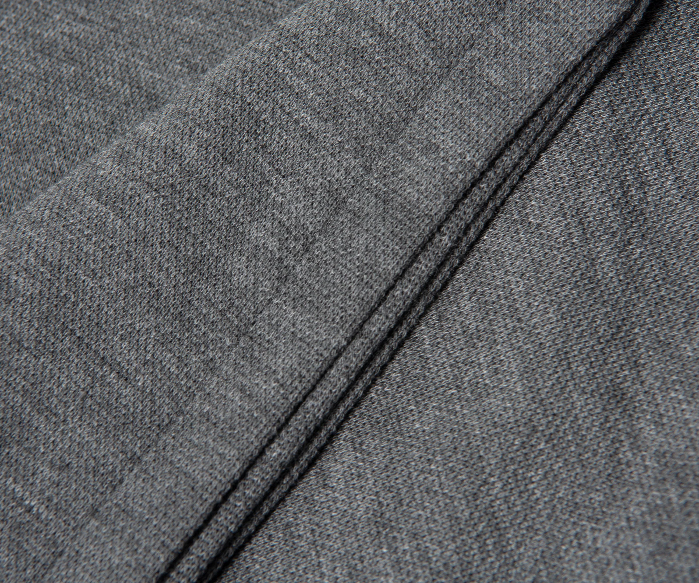 Ralph Lauren Grey Luxe Stretch 1/4 Zip Sweatshirt - Image 6