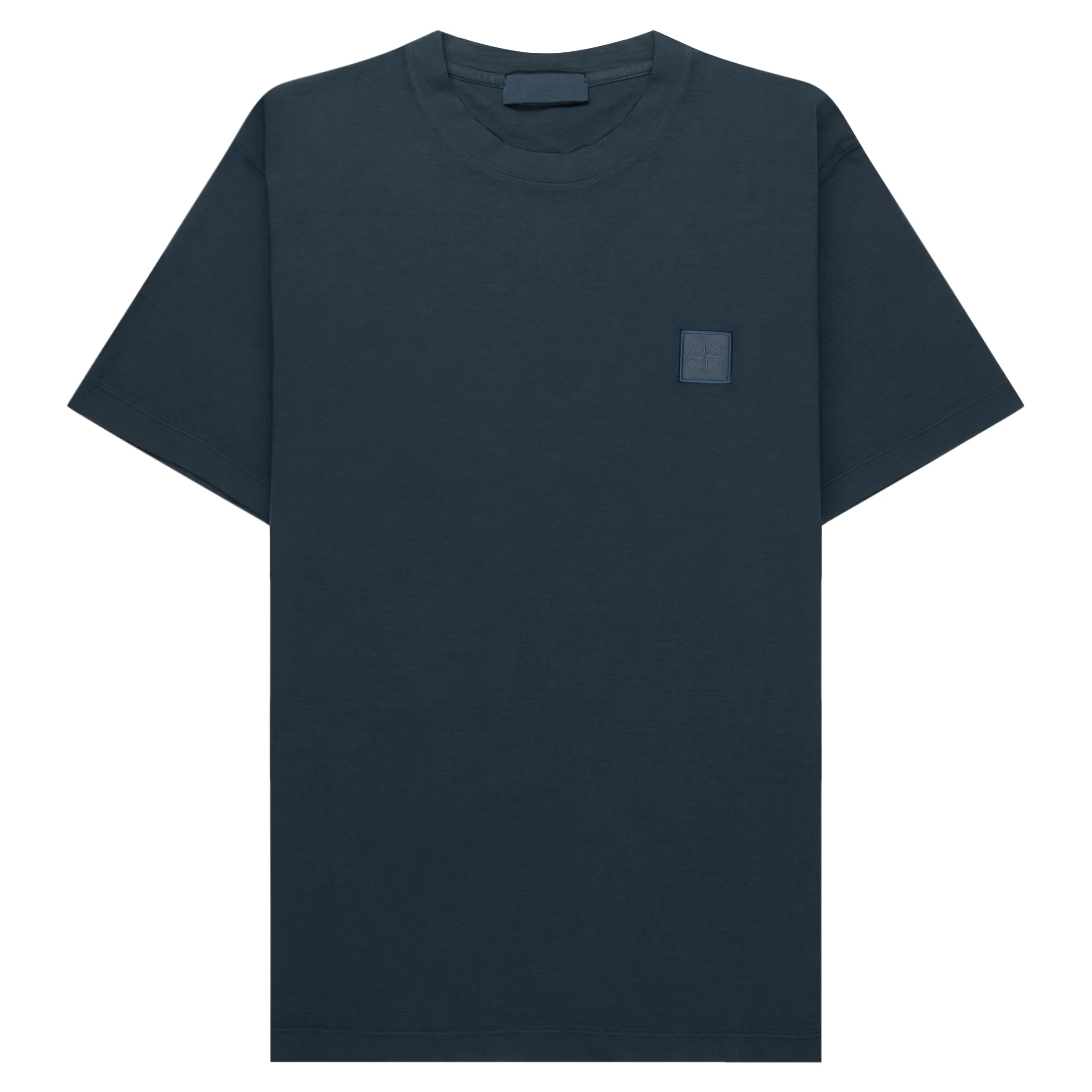 Stone Island Baltic Blue Box Logo T-Shirt