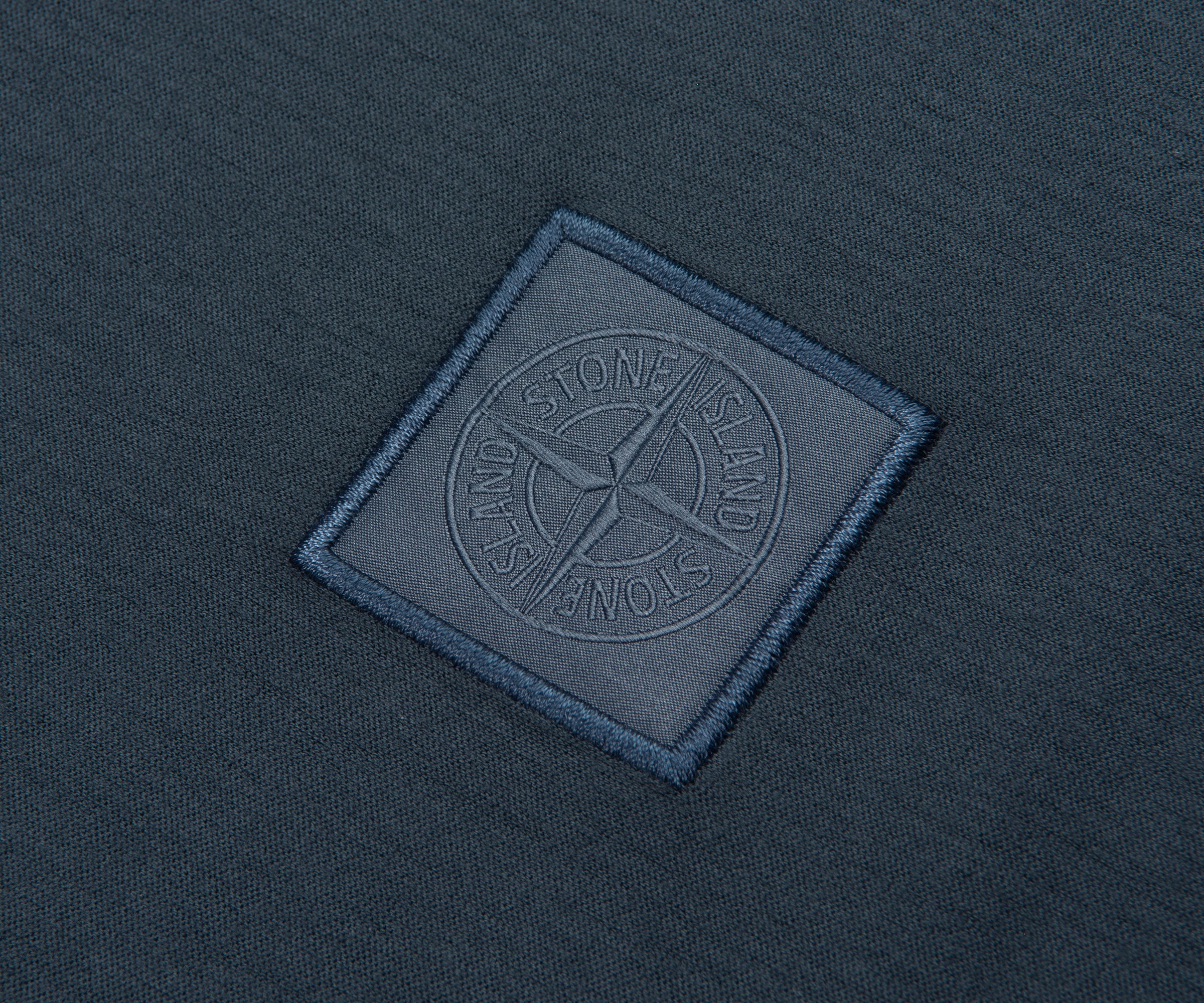 Stone Island Baltic Blue Box Logo T-Shirt - Image 3
