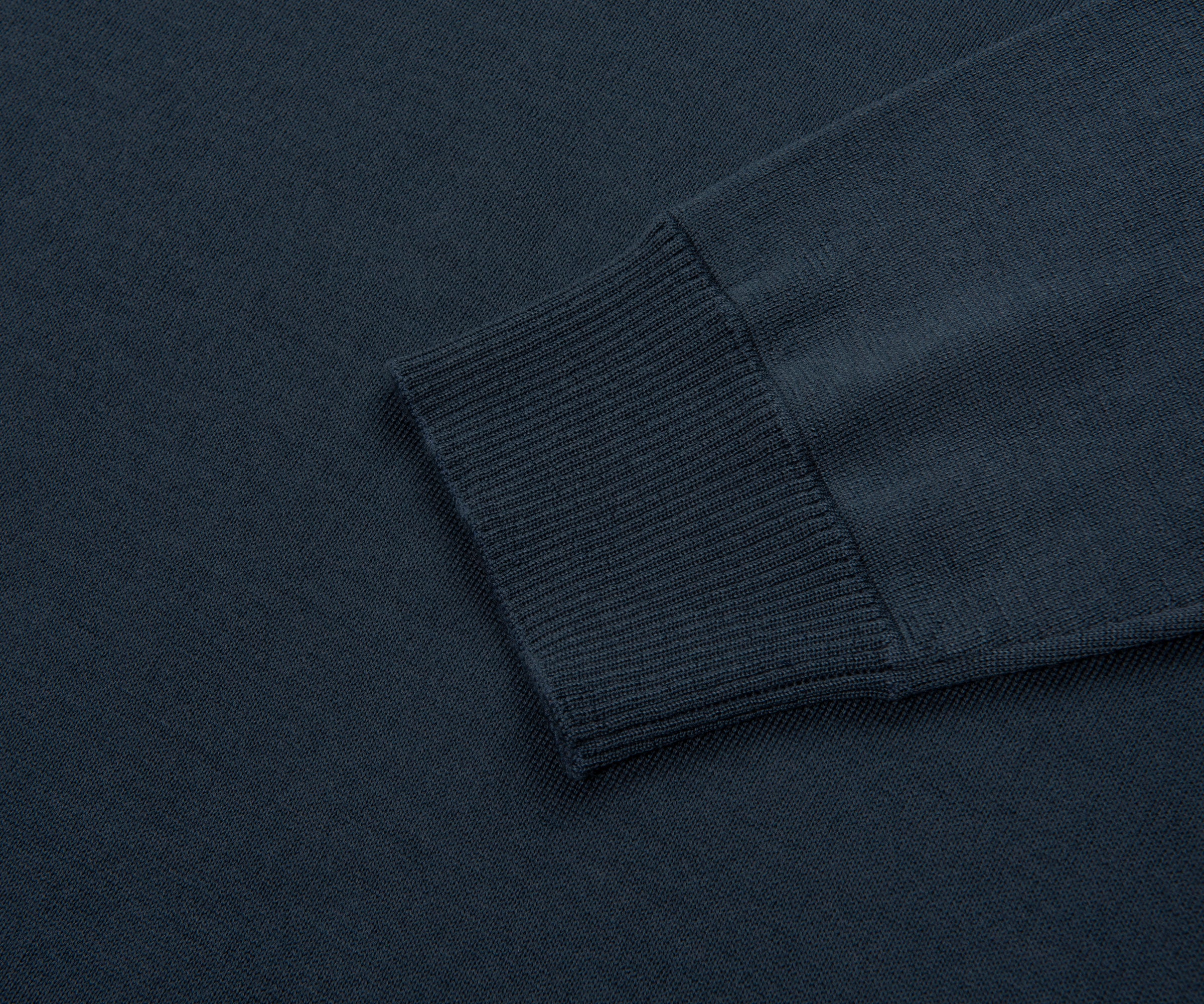 Stone Island Ghost Baltic Blue Knitted Crewneck Sweatshirt - Image 4