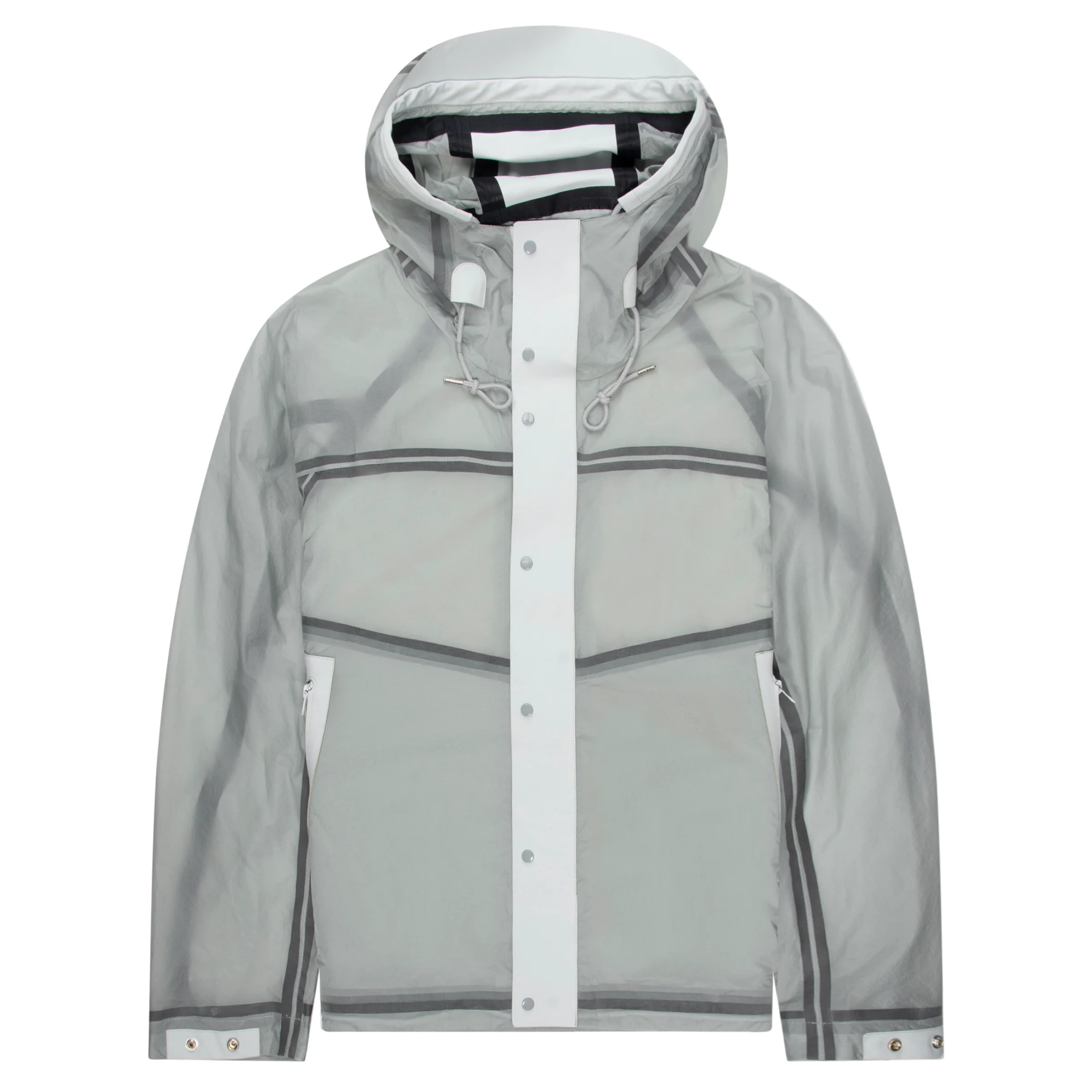 Ten C Grey Combo Bonded Anorak